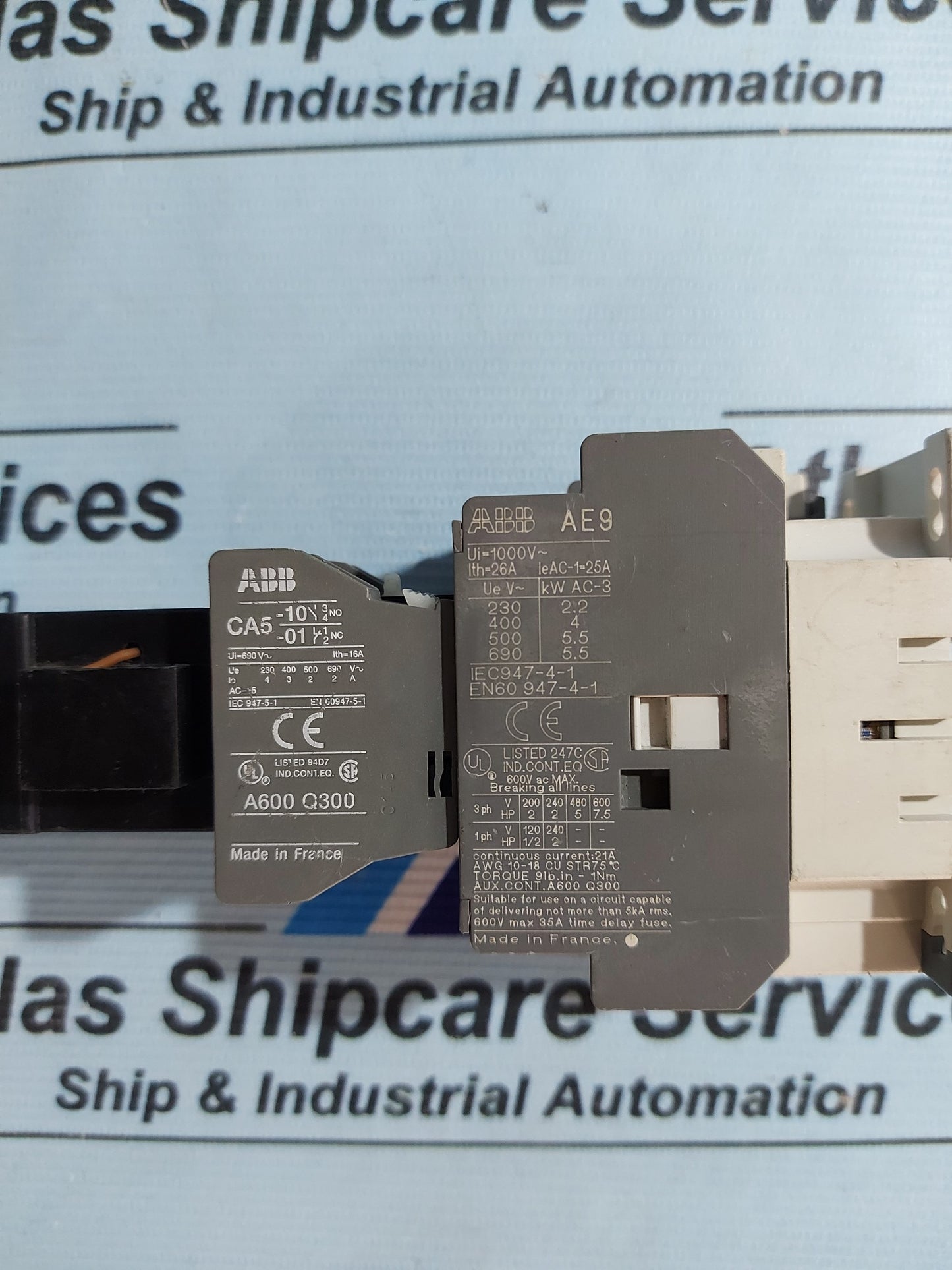 ABB AE9-30-00 CONTACTOR AG137