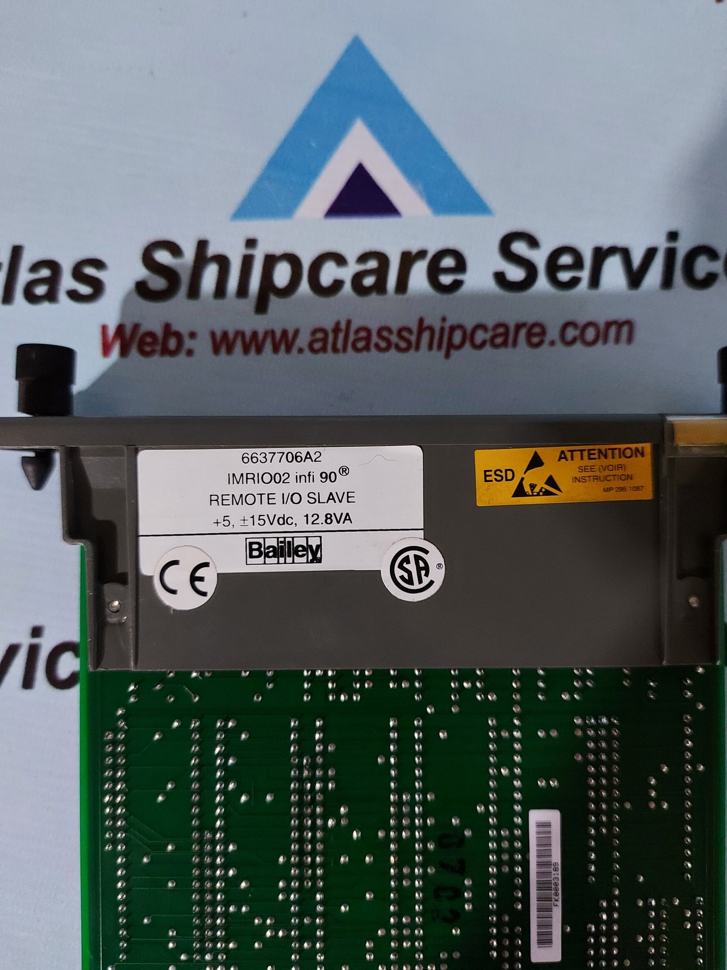 ABB BAILEY IMRI002 INFI 90 REMOTE I/O SLAVE MODULE