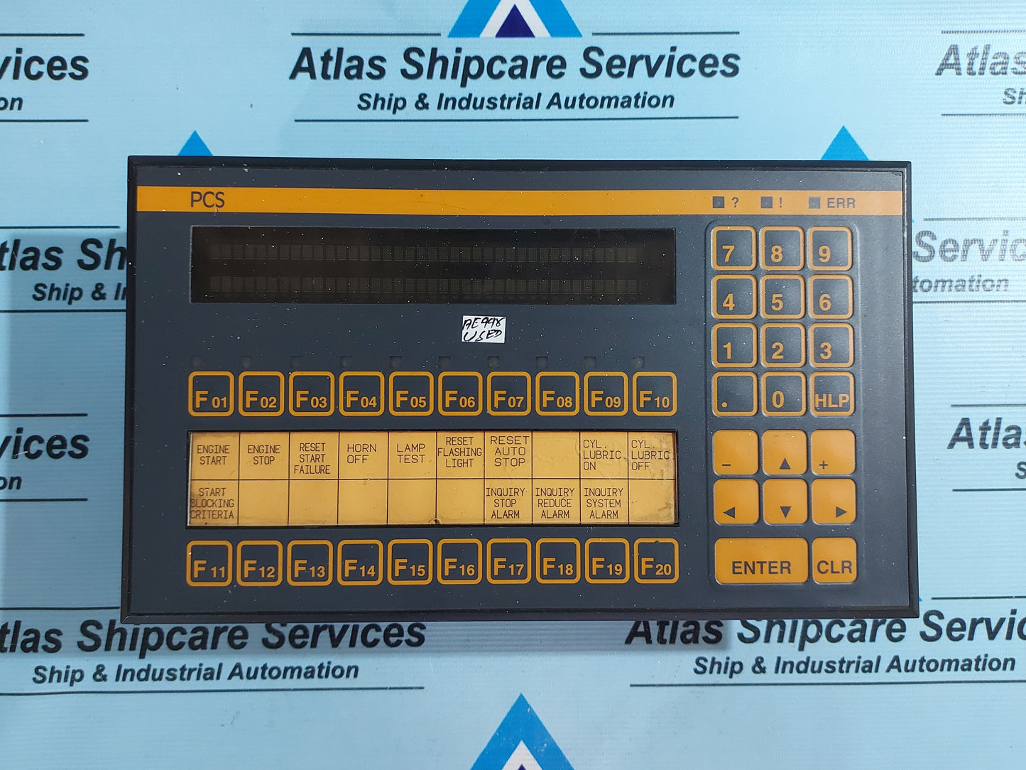 ABB BEDIENSTATION 35 BS 40 b V114.5 OPERATOR STATION PANEL