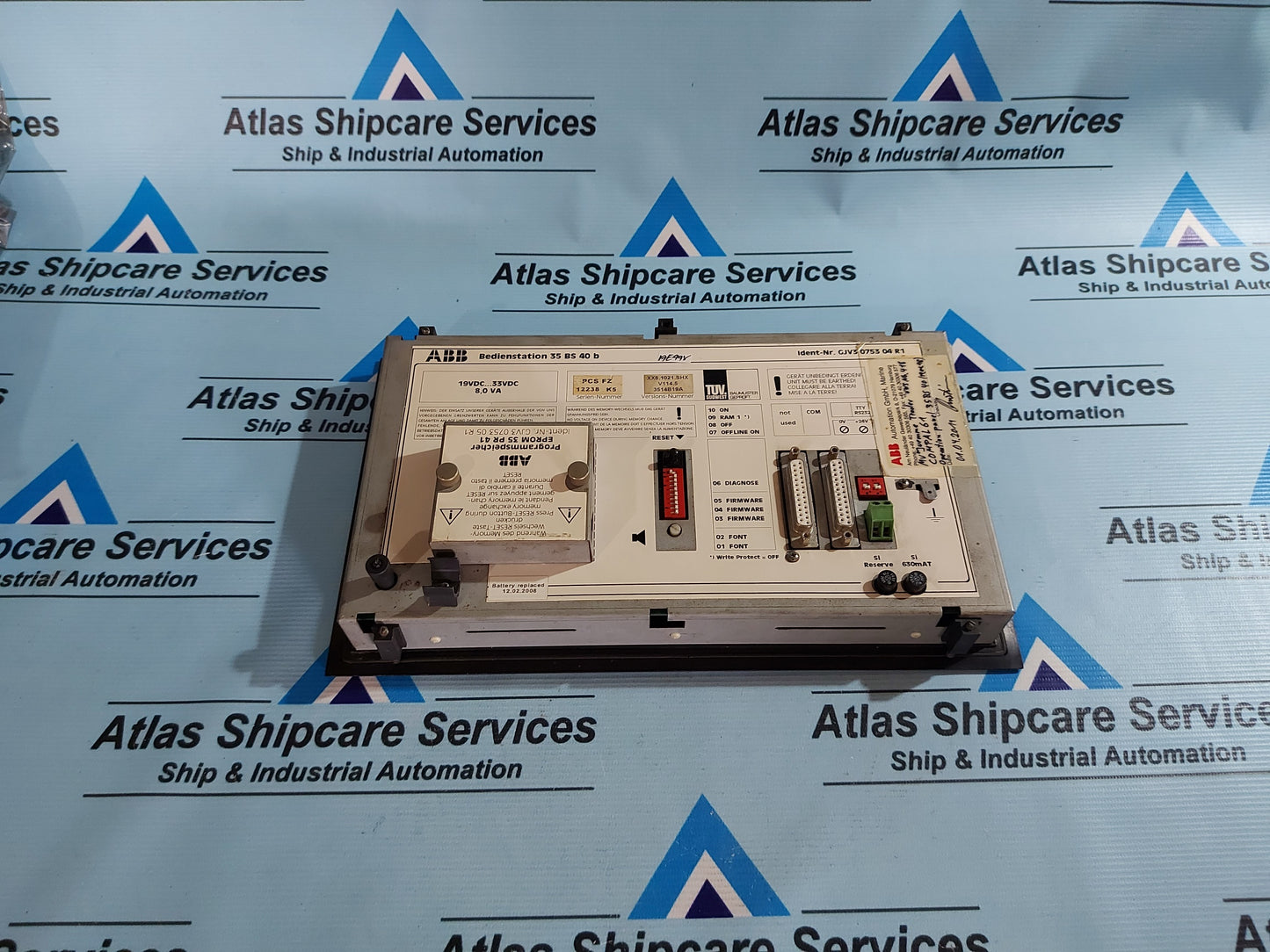 ABB BEDIENSTATION 35 BS 40 b V114.5 OPERATOR STATION PANEL