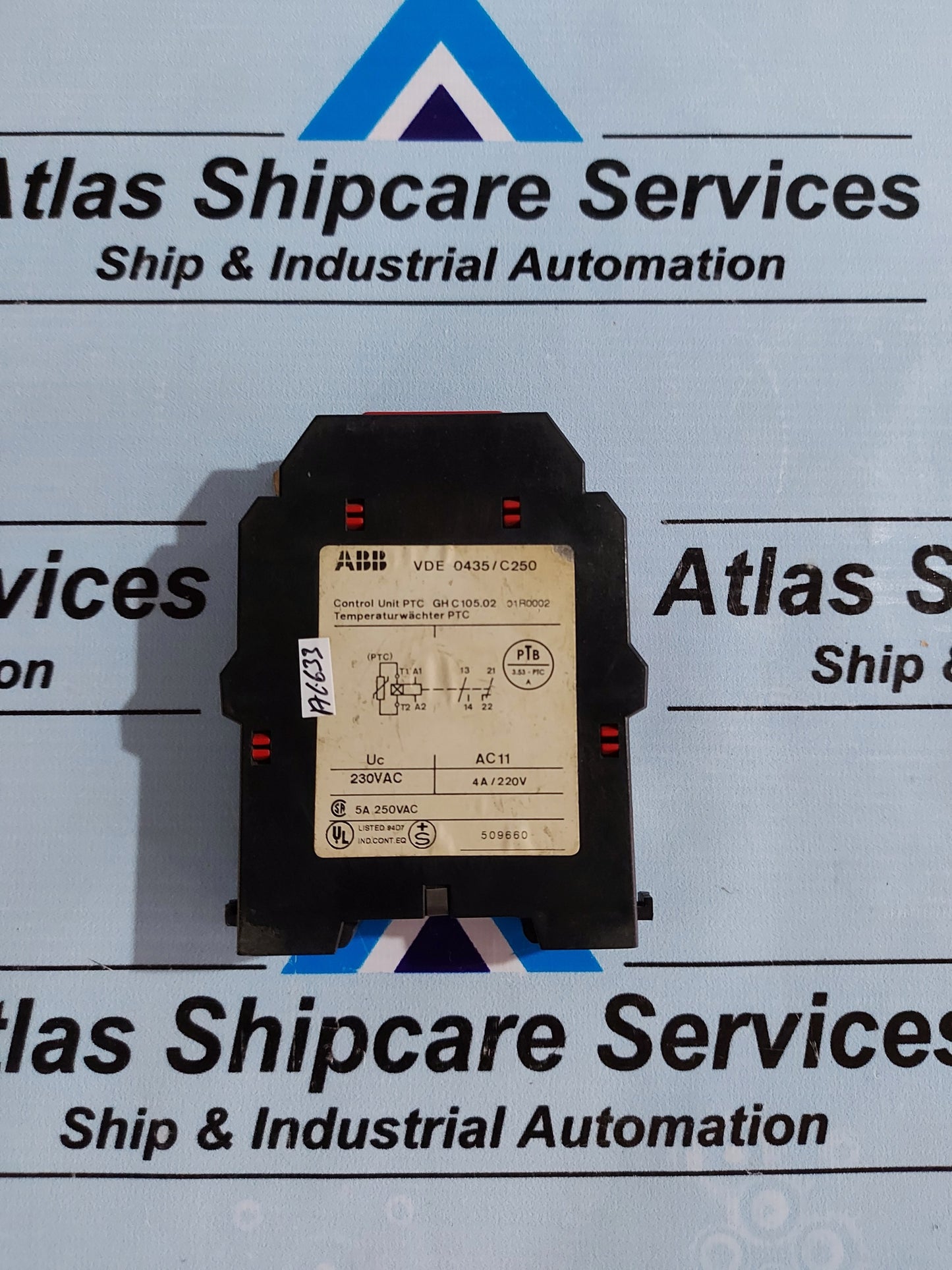ABB C105.02 TERMISTOR PROTECTION RELAY