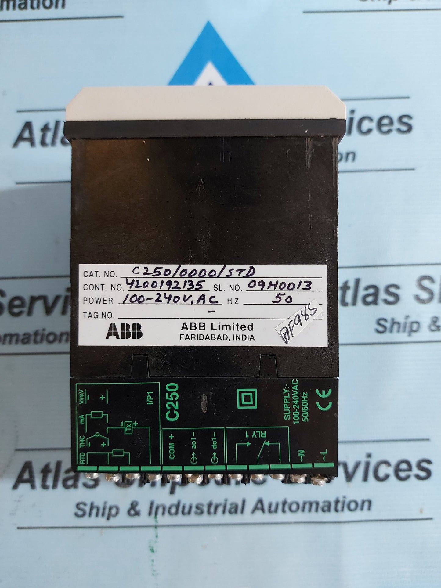 ABB C250/0000/STD COMMANDER 250 PROCESS CONTROLLER
