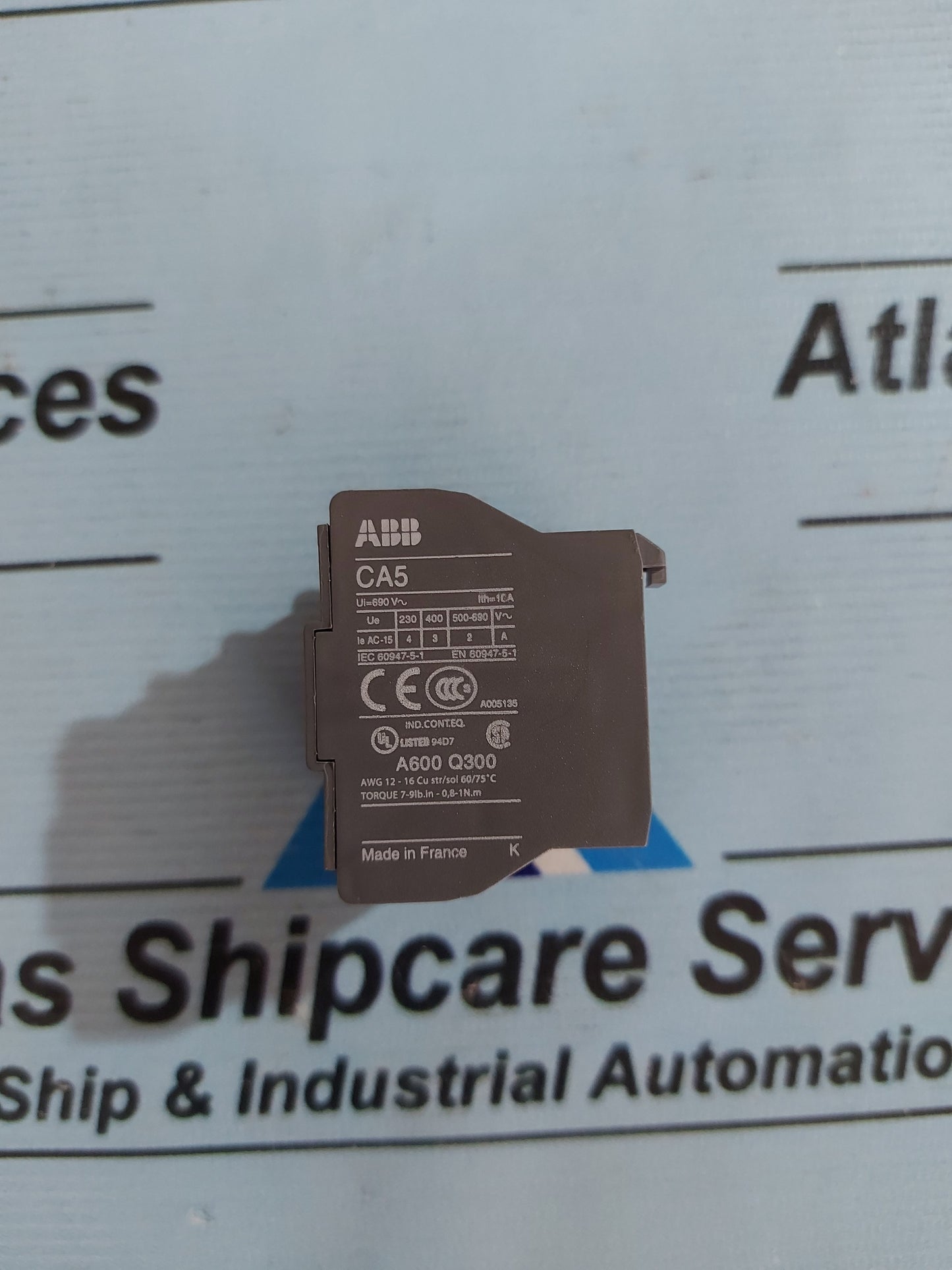 ABB CA5-22M AUXILIARY CONTACT