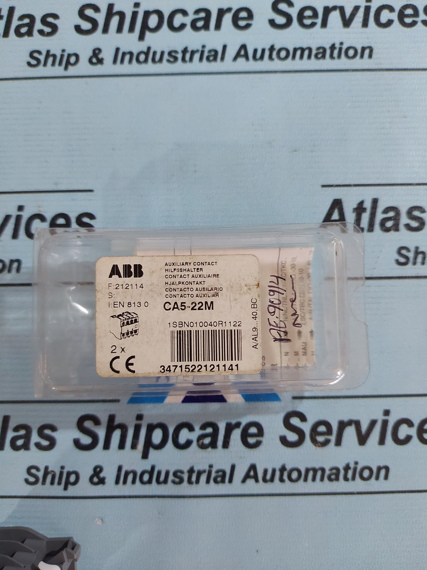 ABB CA5-22M AUXILIARY CONTACT