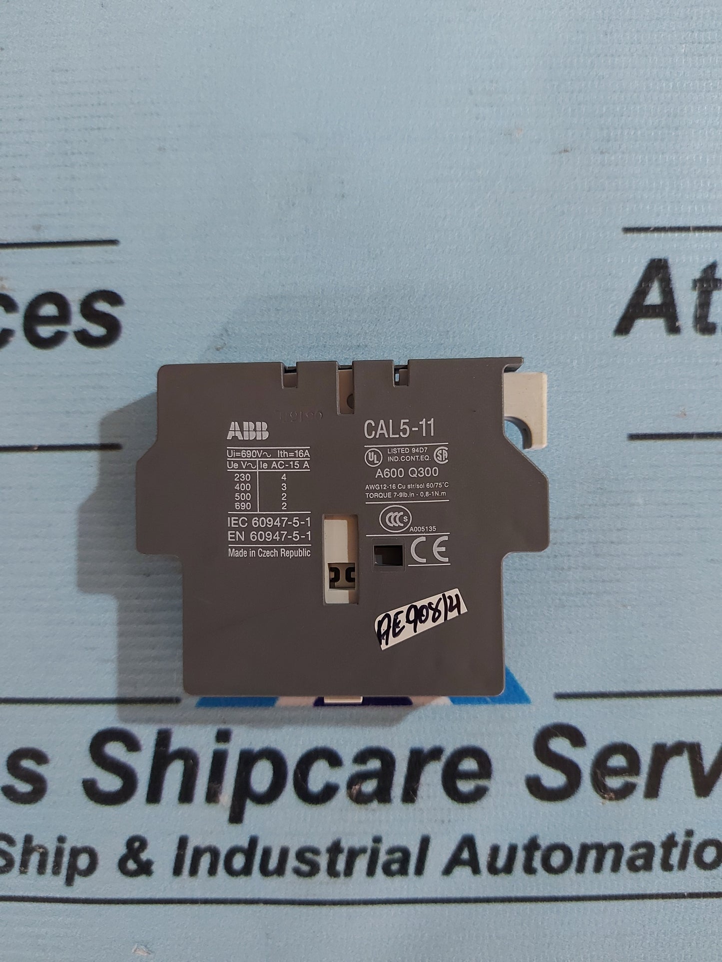 ABB CAL5-11 AUXILIARY CONTACT BLOCK