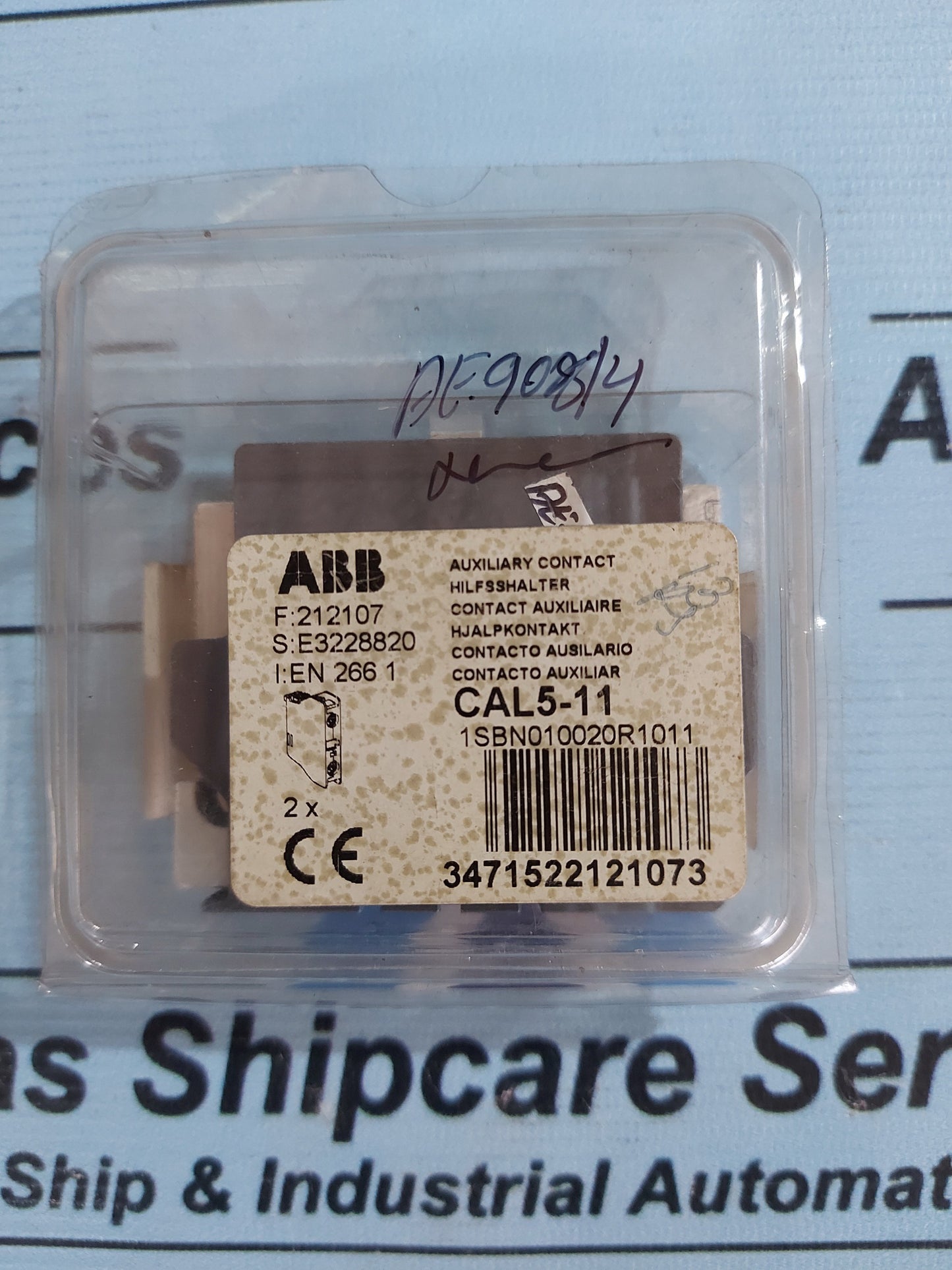 ABB CAL5-11 AUXILIARY CONTACT BLOCK