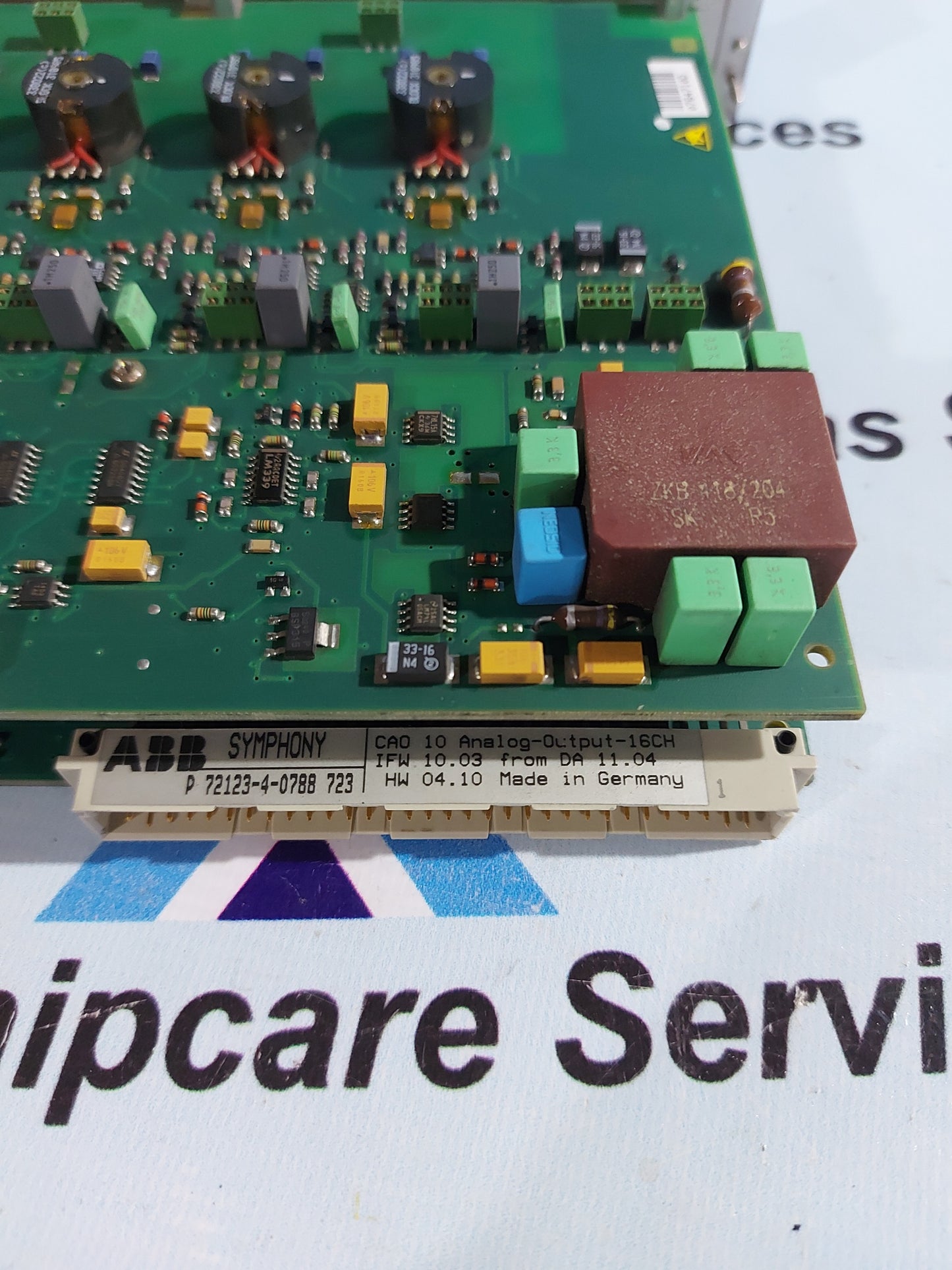 ABB CAO 10 16-CHANNEL ANALOG-OUTPUT MODULE