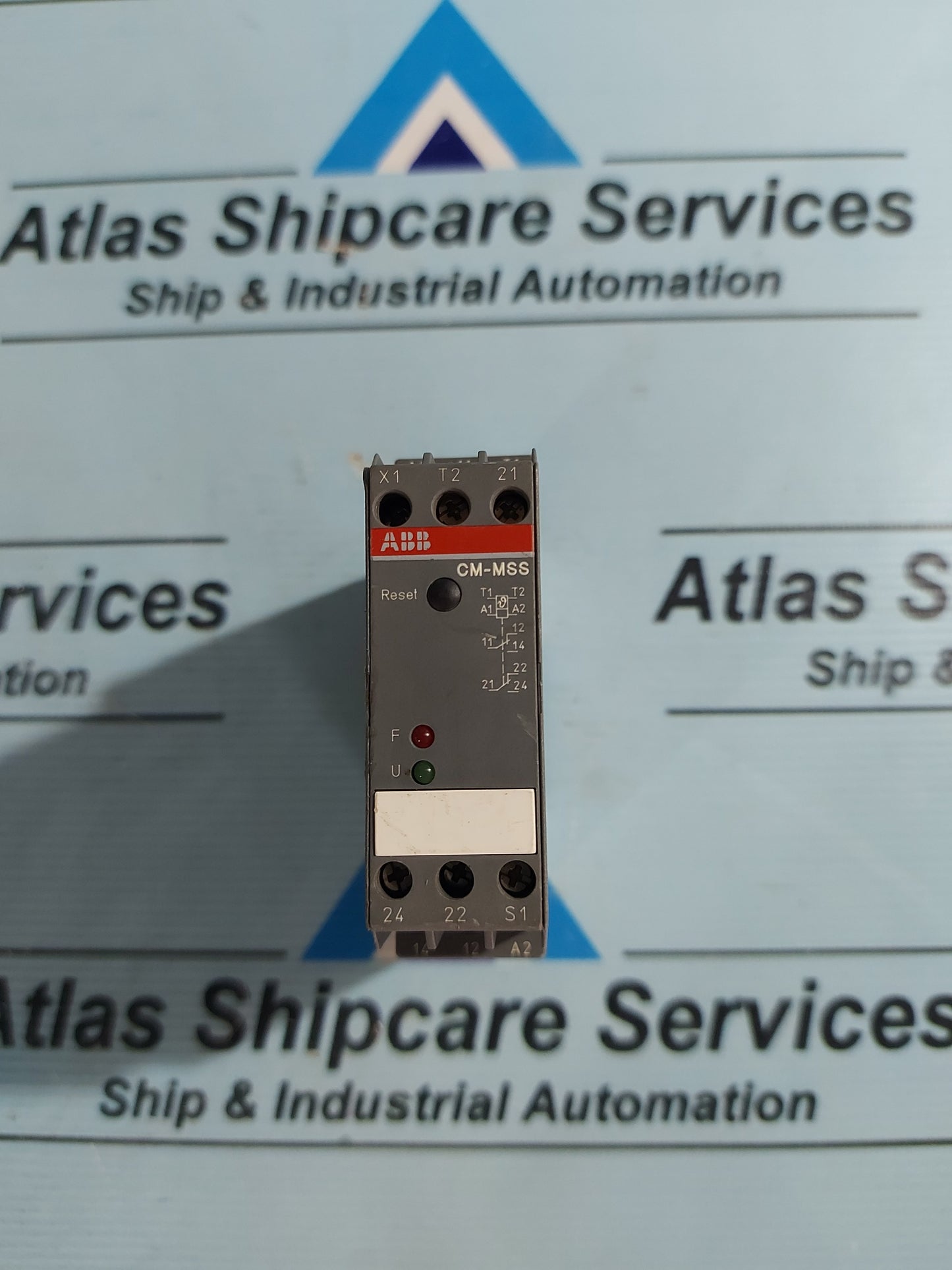 ABB CM-MSS THERMISTOR MOTOR PROTECTION MONITORING RELAY 1SVR430811R0300