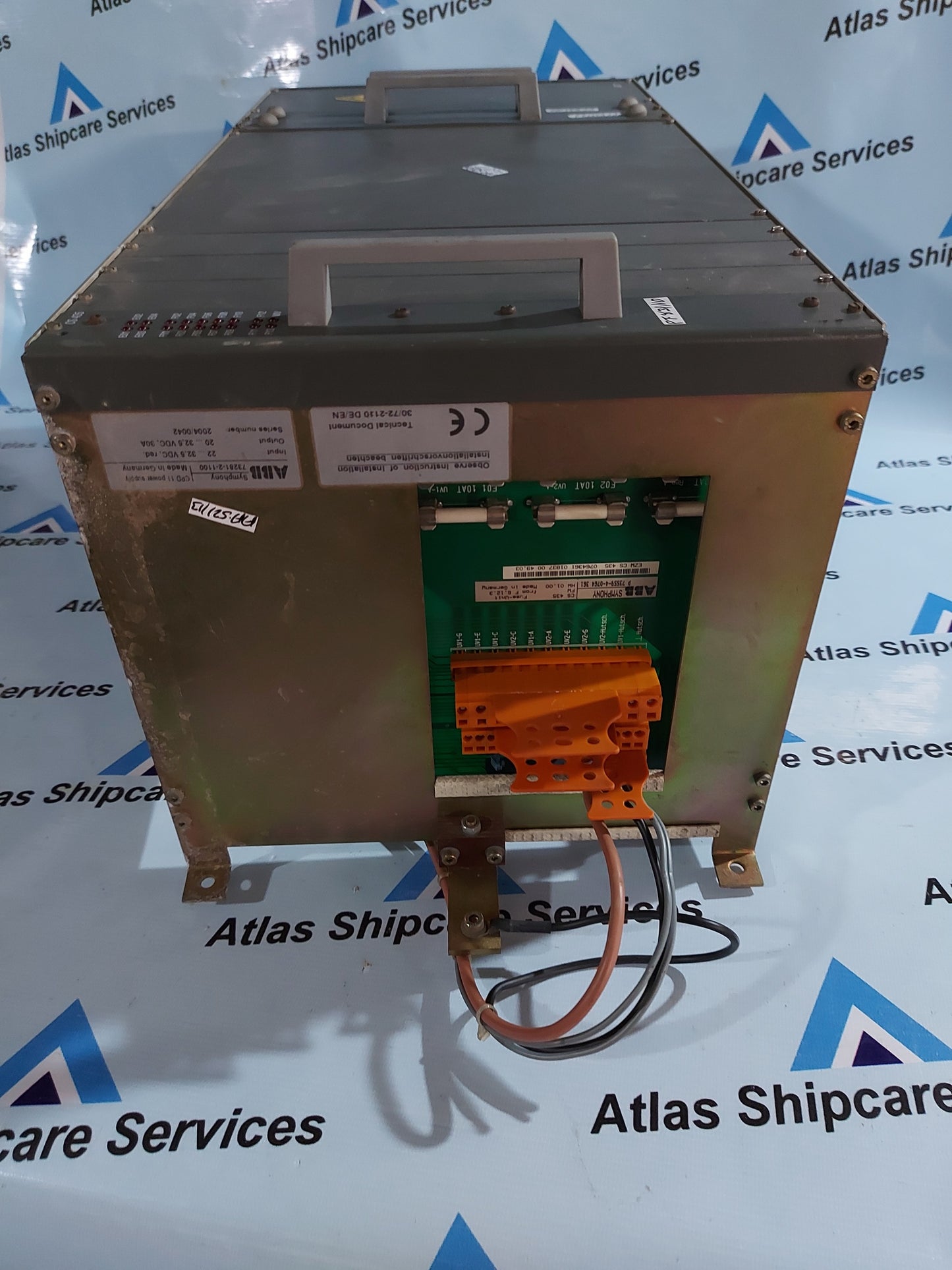 ABB CPD 11 REDUNDANT POWER SUPPLY RACK