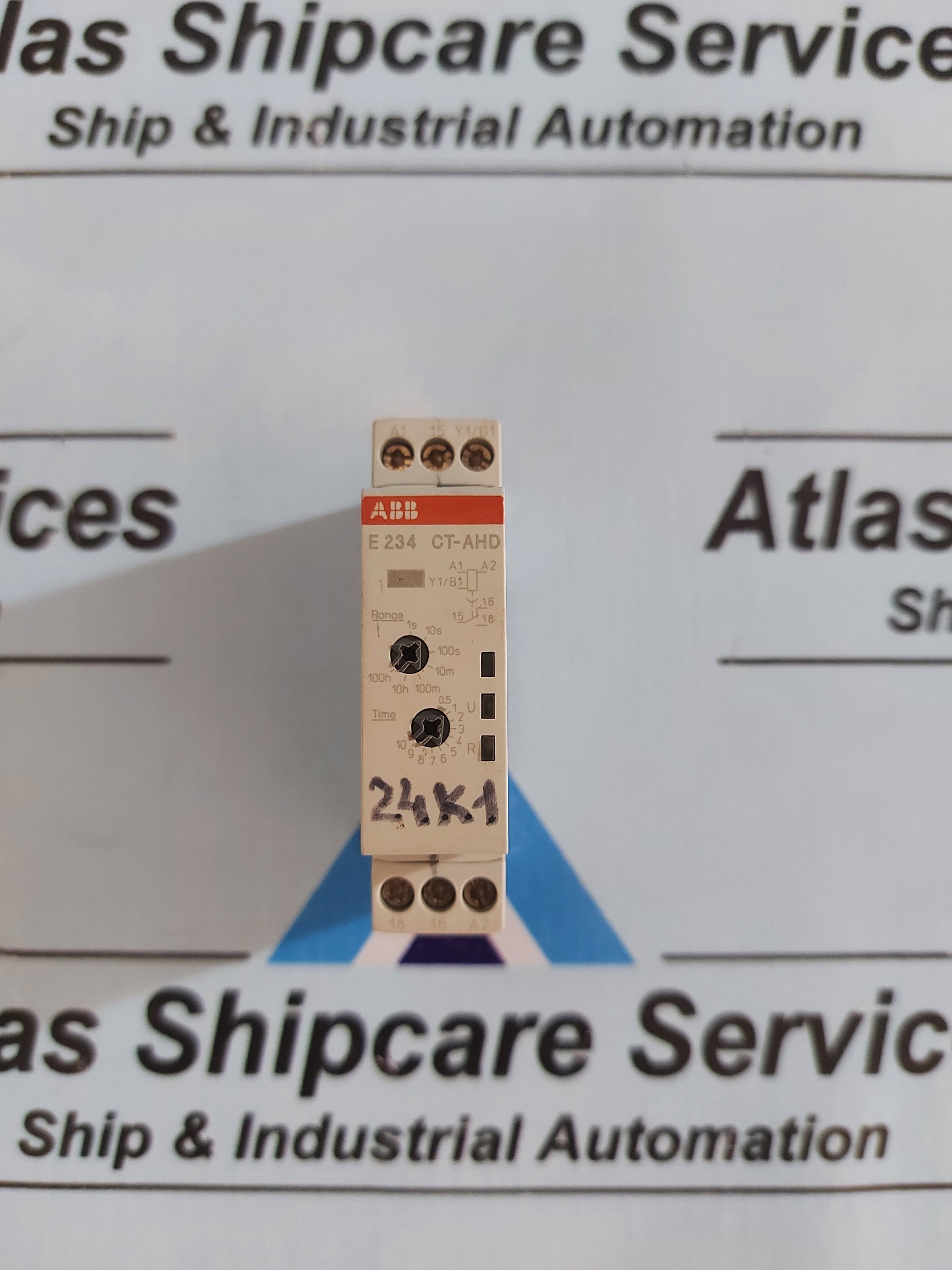 ABB CT-AHD.12 OFF-DELAY WITH AUX.SUPPLY TIME RELAY 1SVR500110R0000