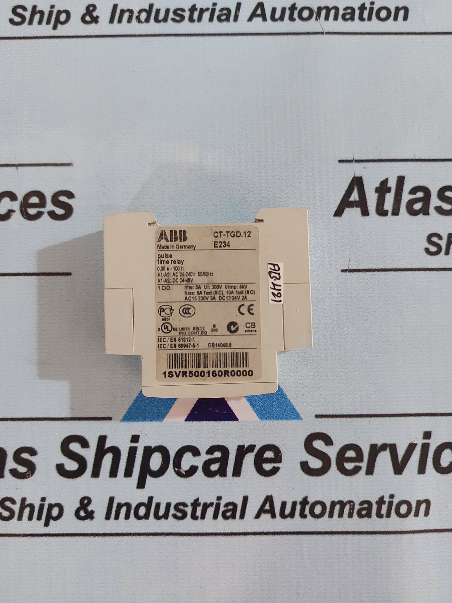 ABB CT-TGD.12 PULSE TIME RELAY 1SVR500160R0000