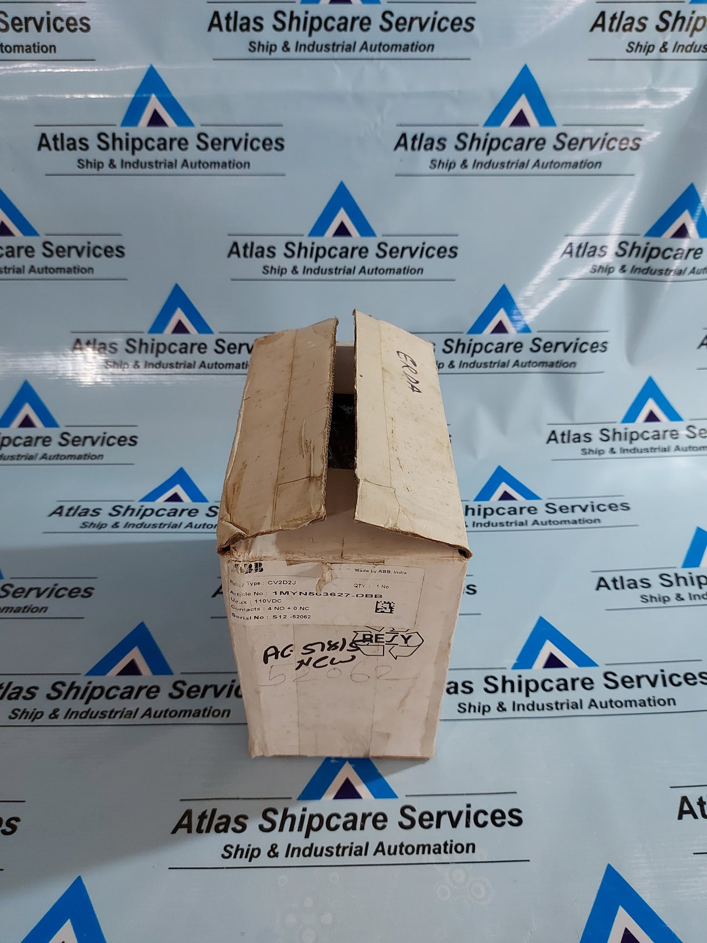 ABB CV2D2J 1MYN563627-DBB AUXILIARY RELAY