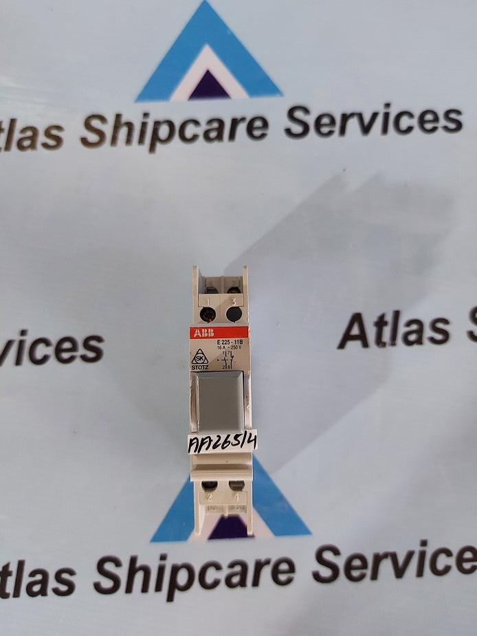 ABB E 225-11B CONTROL BUTTON 16A ~ 250V