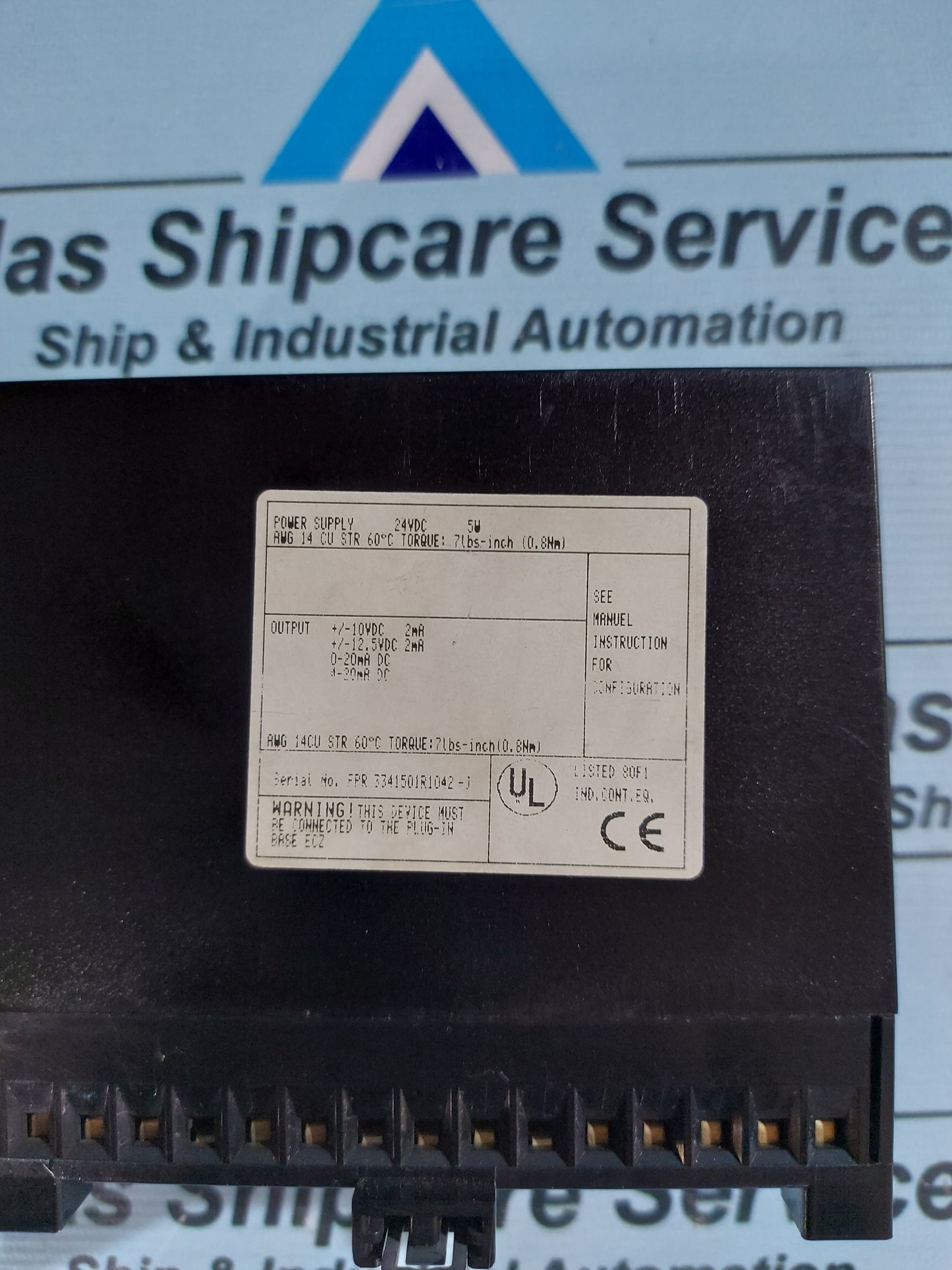 ABB PROCONTIC CS 31 ICSA04B5 ANALOG I/O REMOTE UNIT