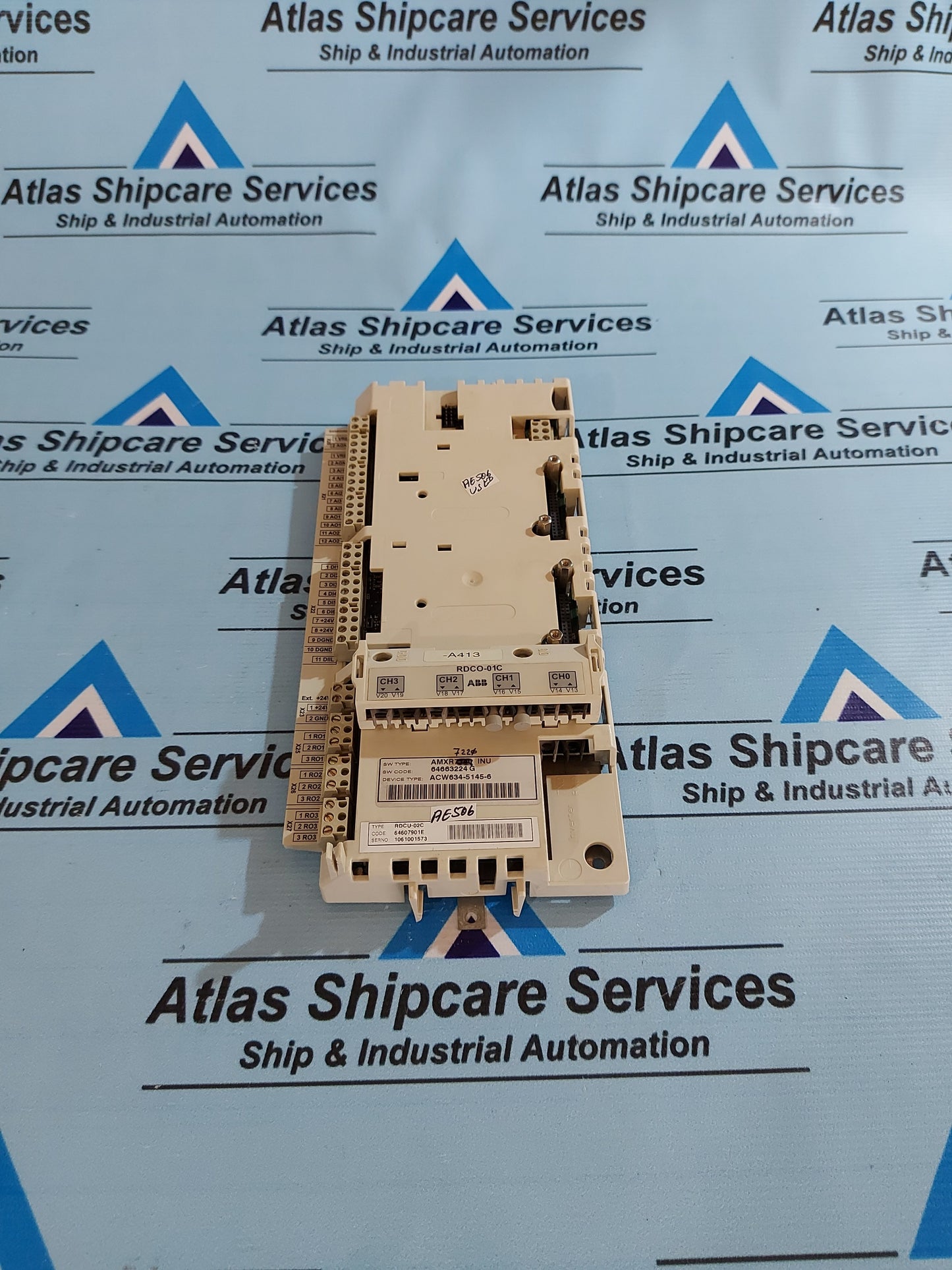 ABB RDCU-02C CONTRTOL UNIT 64607901E