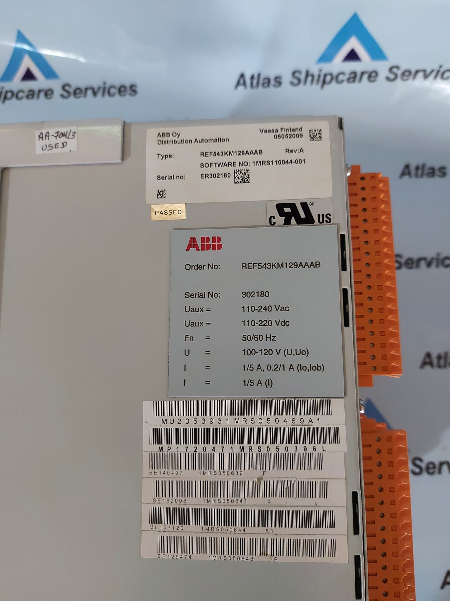 ABB REF543KM129AAAB FEEDER TERMINAL RELAY