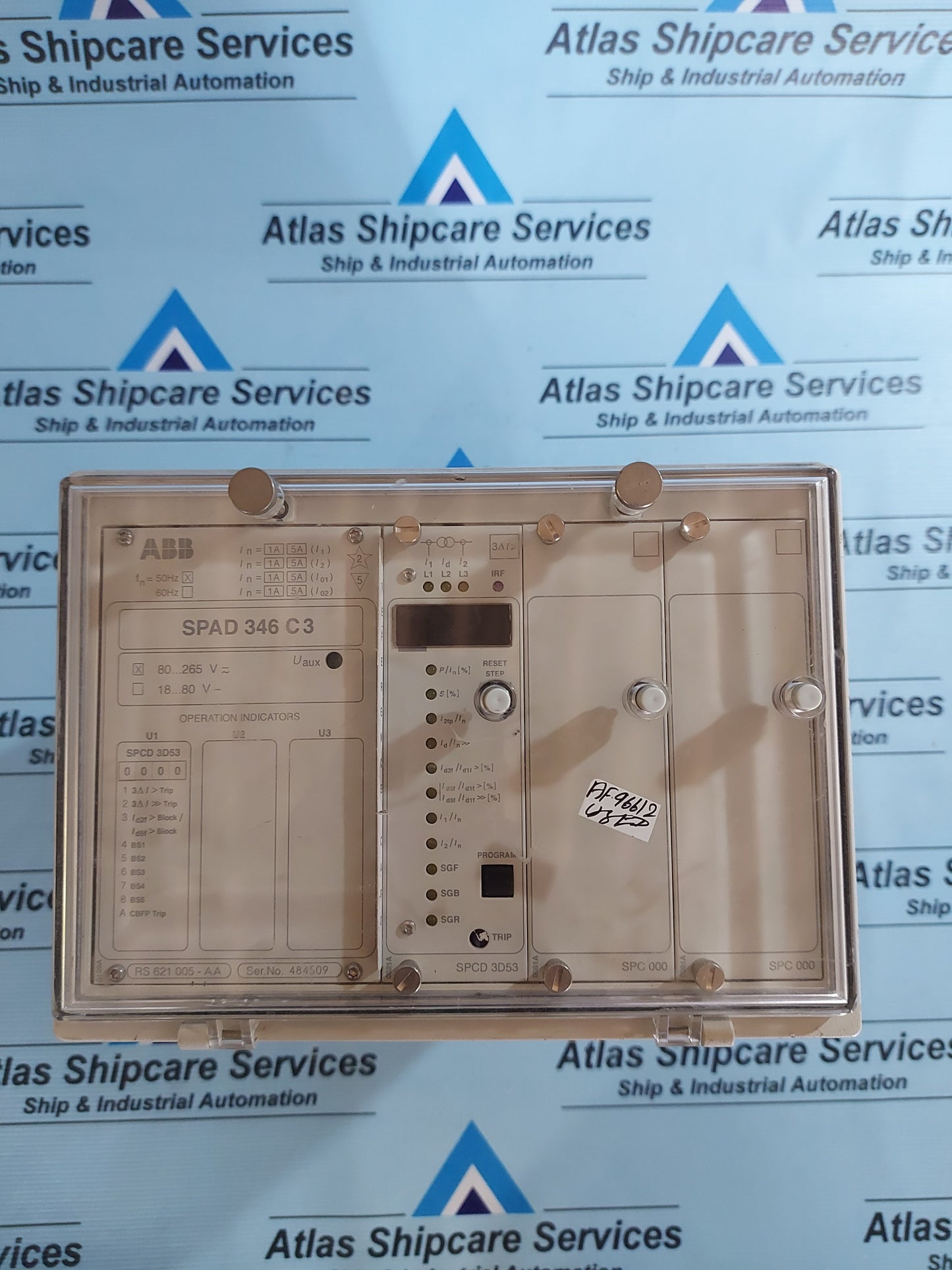 ABB SPAD 346 C 3 STABILIZED DIFFERENTIAL RELAY