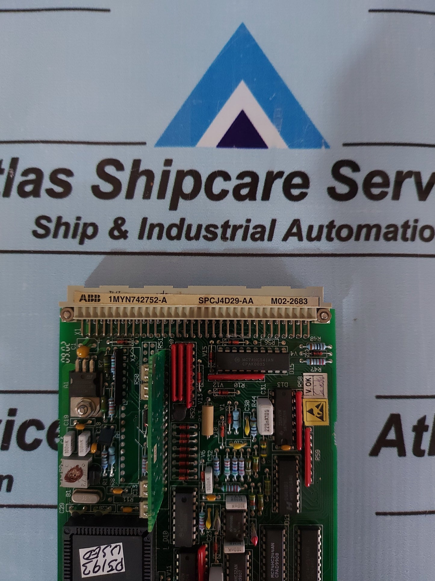 ABB SPCJ 4D29 OVERCURRENT EARTH FAULT RELAY MODULE
