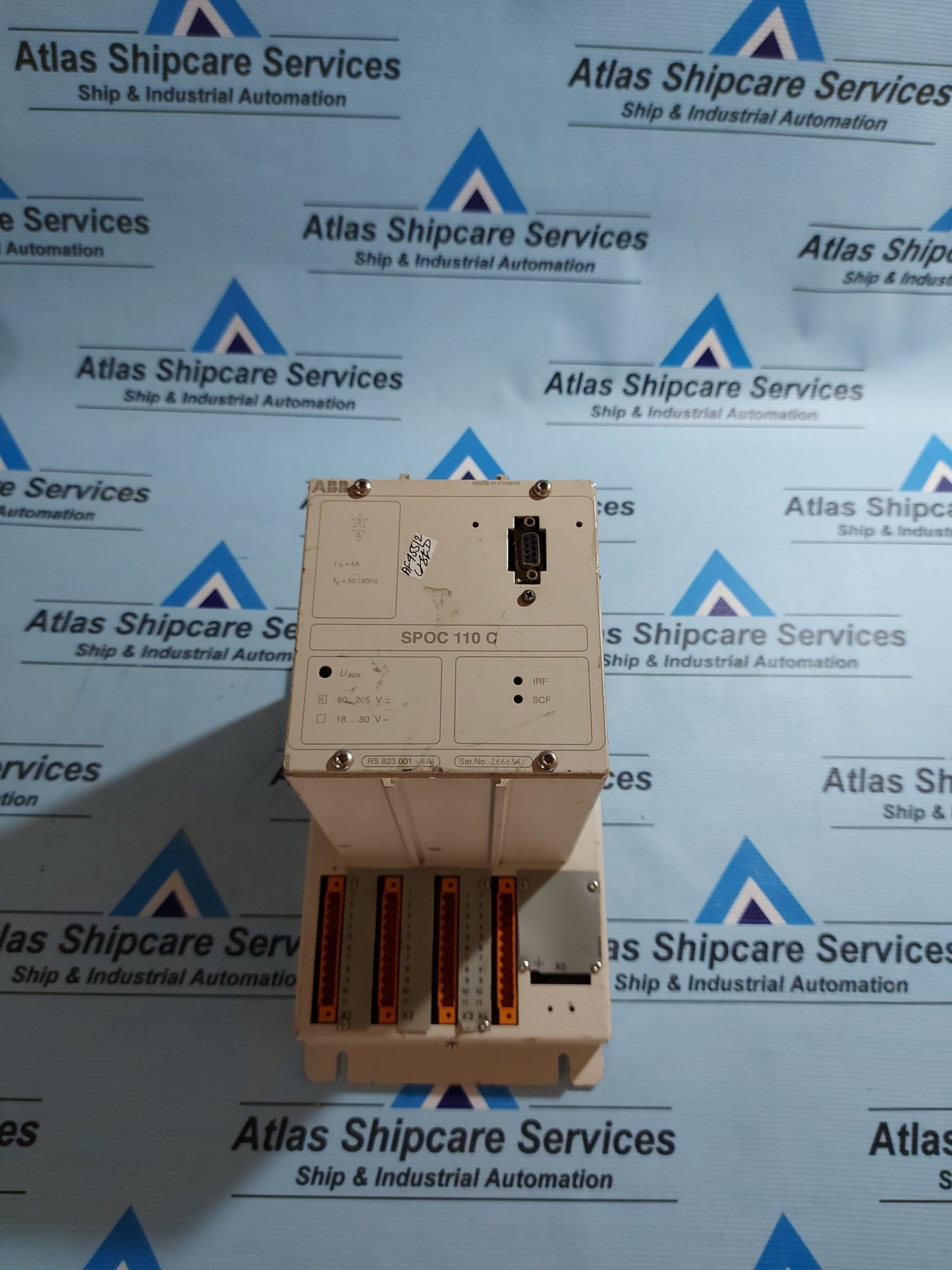 ABB SPOC 110 C-AA NETWORK CONTROL & PROTECTION MODULE