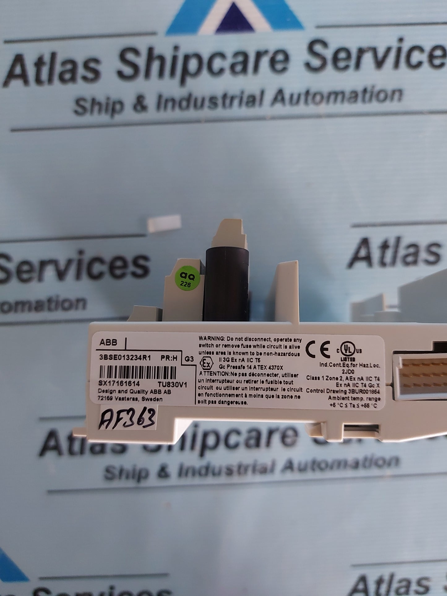 ABB TU830V1 EXTENDED MODULE TERMINATION UNIT 3BSE013234R1