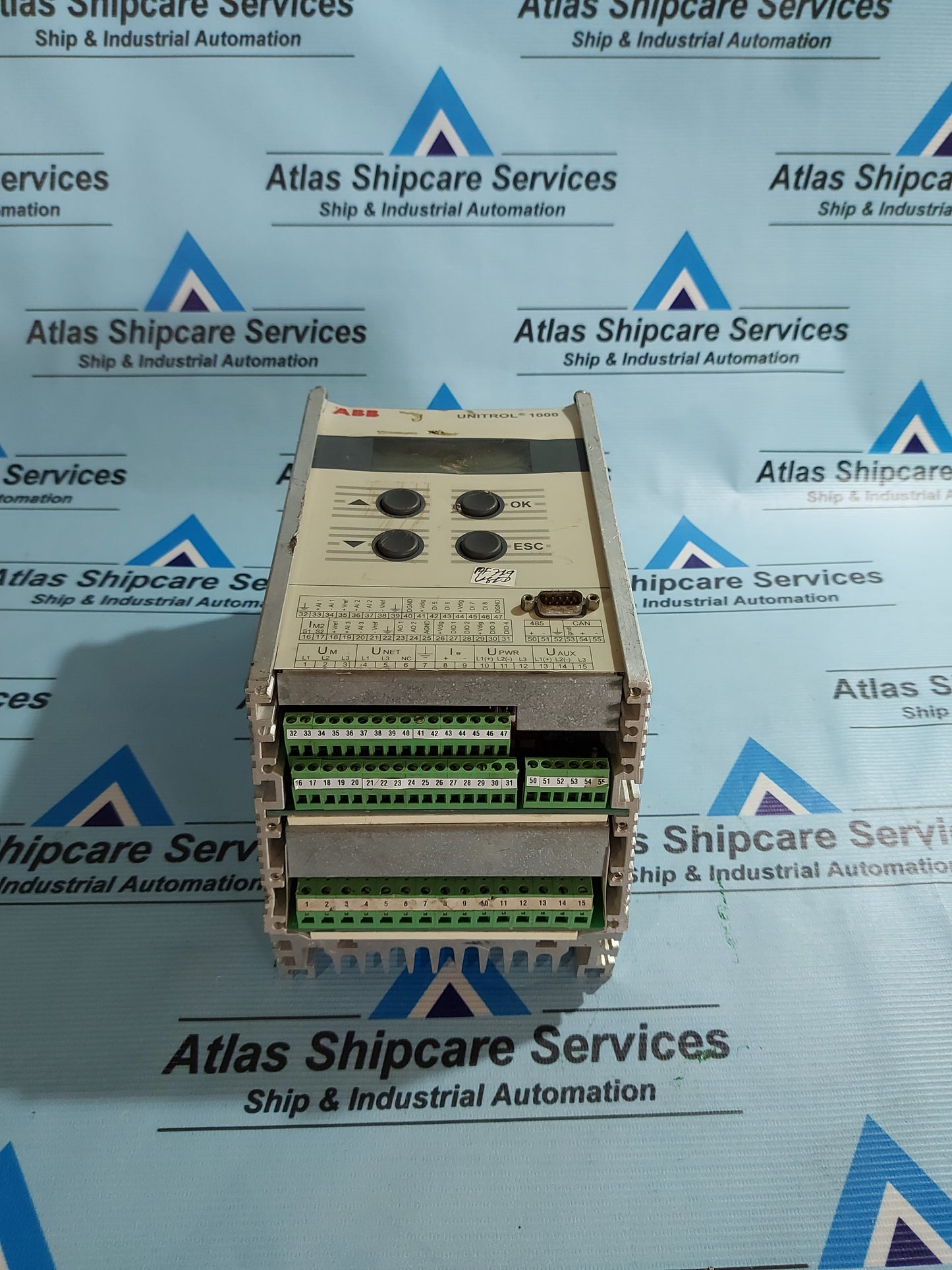 ABB UNITROL 1000 VOLTAGE REGULATOR 3BHE014557R0003