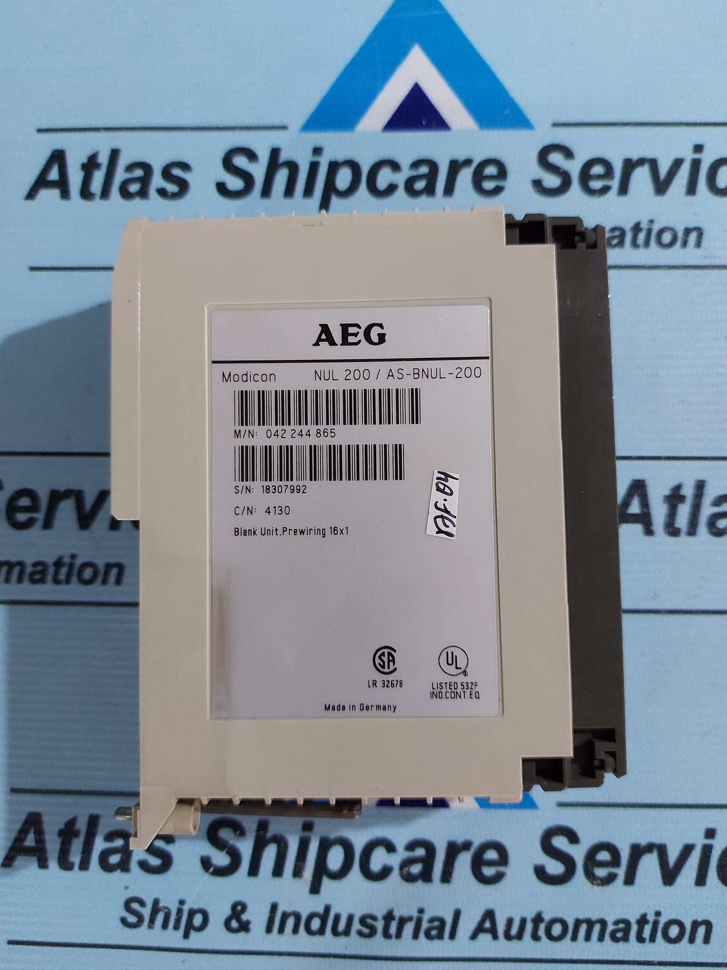 AEG MODICON NUL 200/AS-BNUL-200 042 244 865 BLANK UNIT