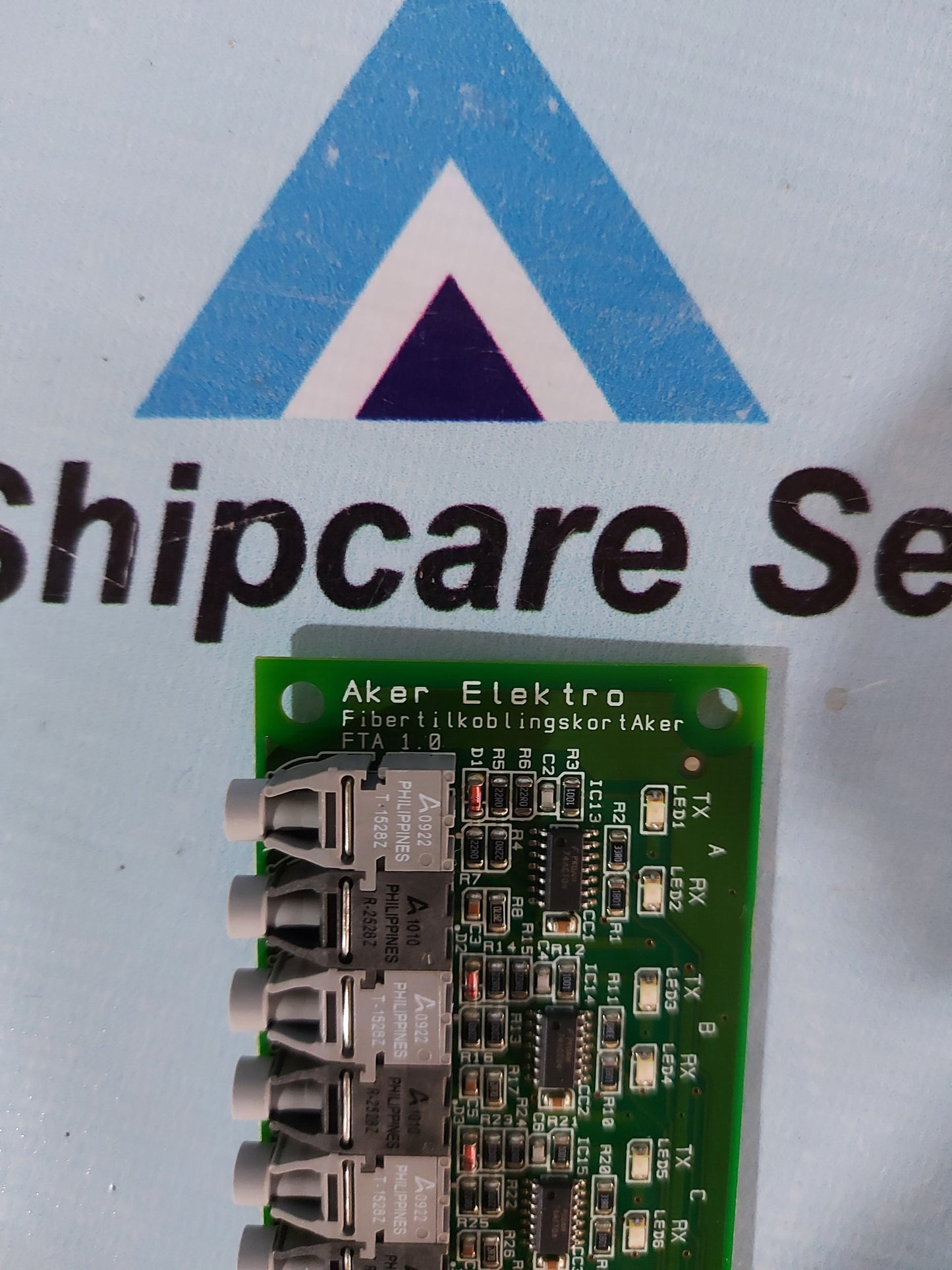 AKER ELEKTRO FTA 1.0 FIBERRILKOBLINGSKORT