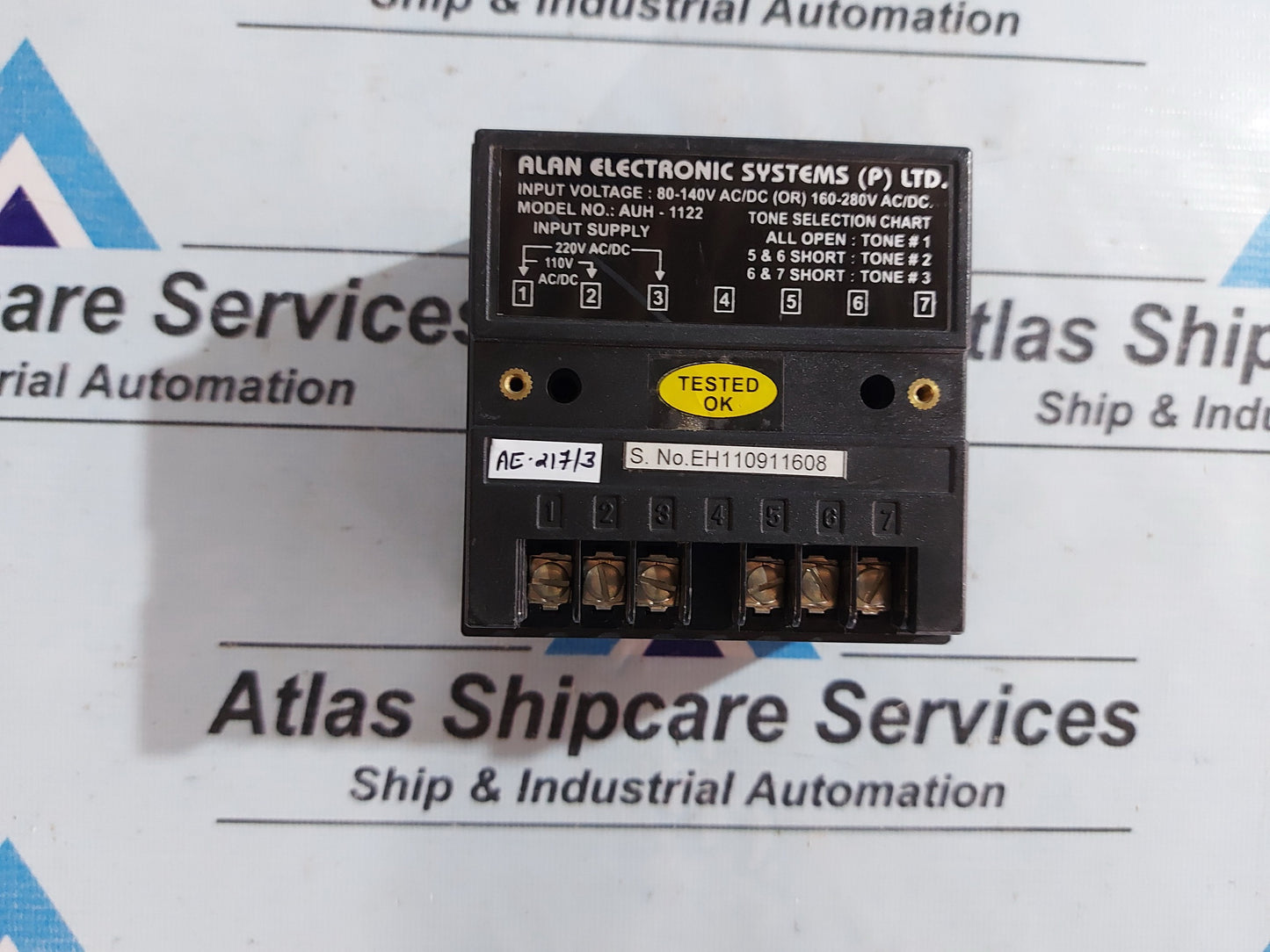 ALAN ELECTRONIC AUH-1122 ELECTRONIC BELL