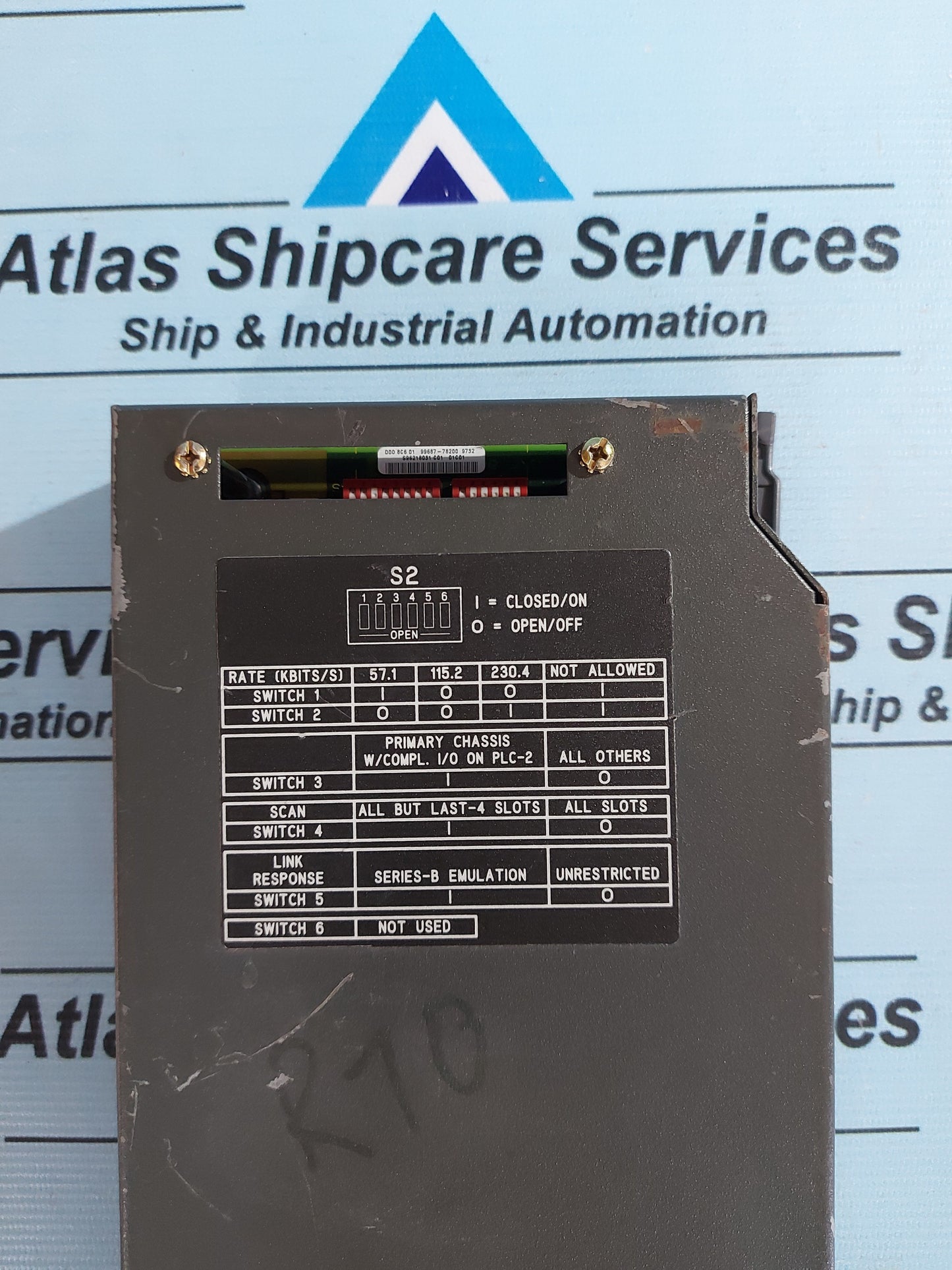 ALLEN-BRADLEY 1771-ASB UNIVERSAL REMOTE I/O ADAPTER MODULE