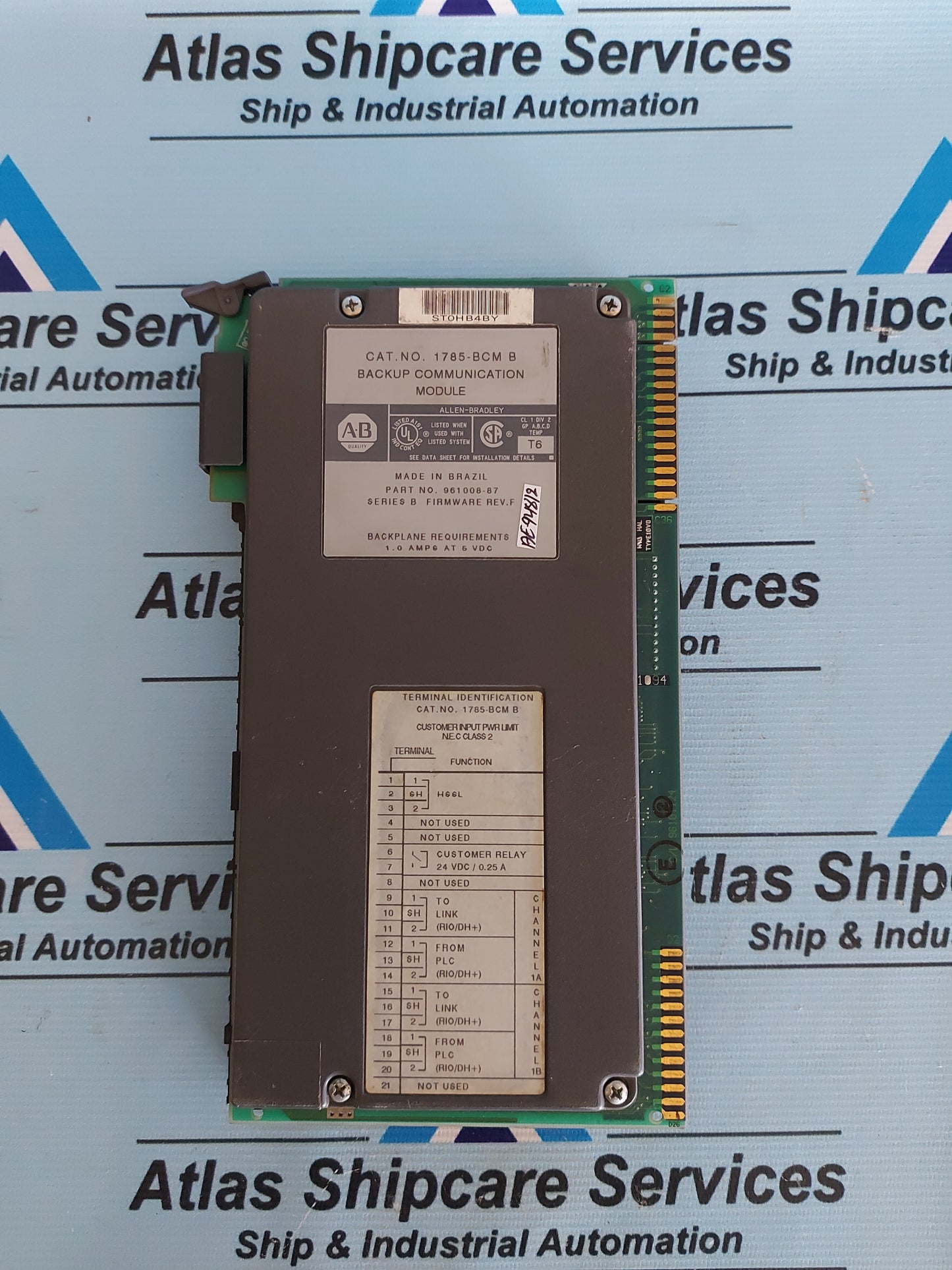 ALLEN-BRADLEY 1785-BCM B BACKUP COMMUNICATION MODULE