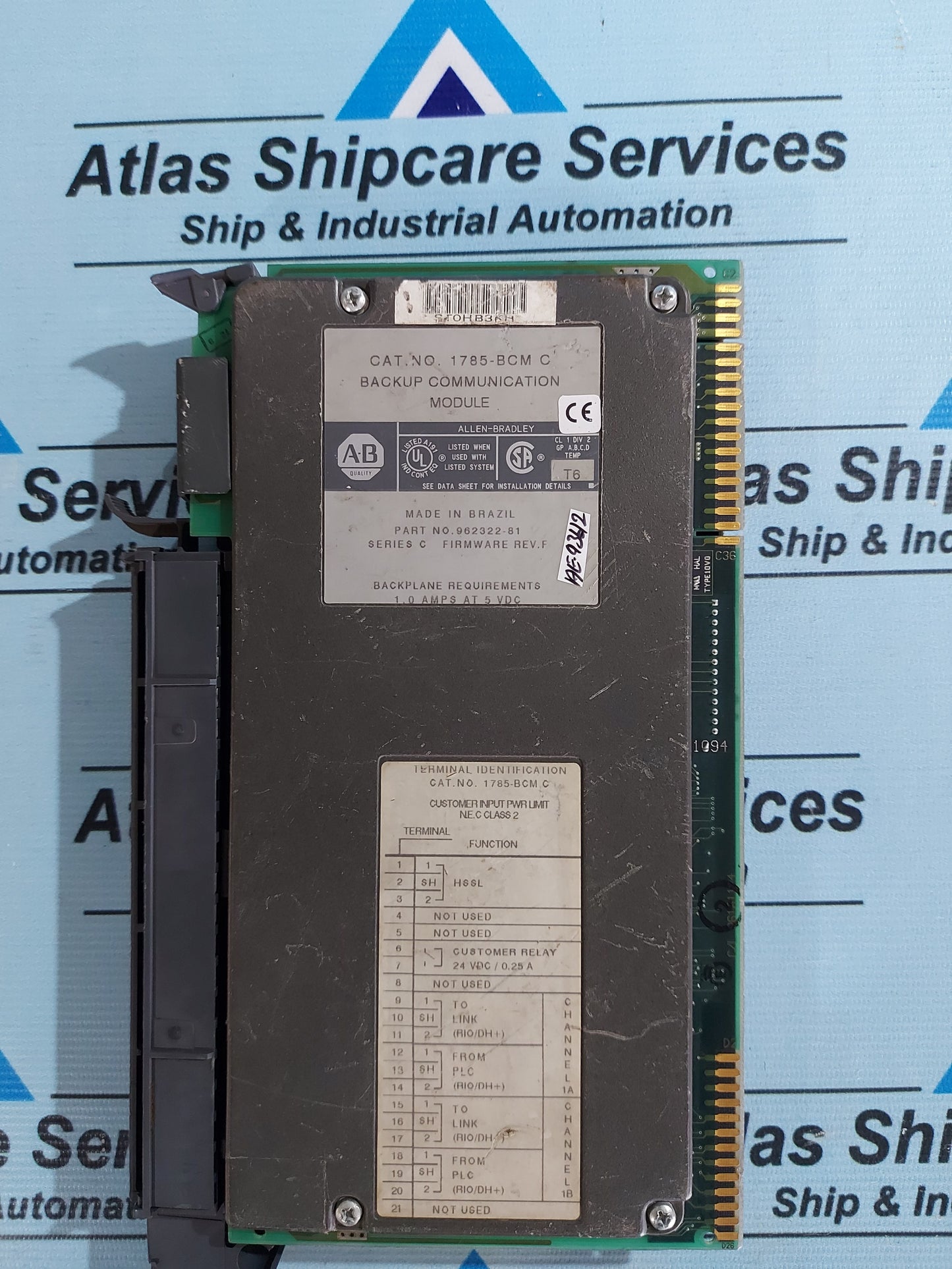 ALLEN-BRADLEY 1785-BCM C BACKUP COMMUNICATION MODULE