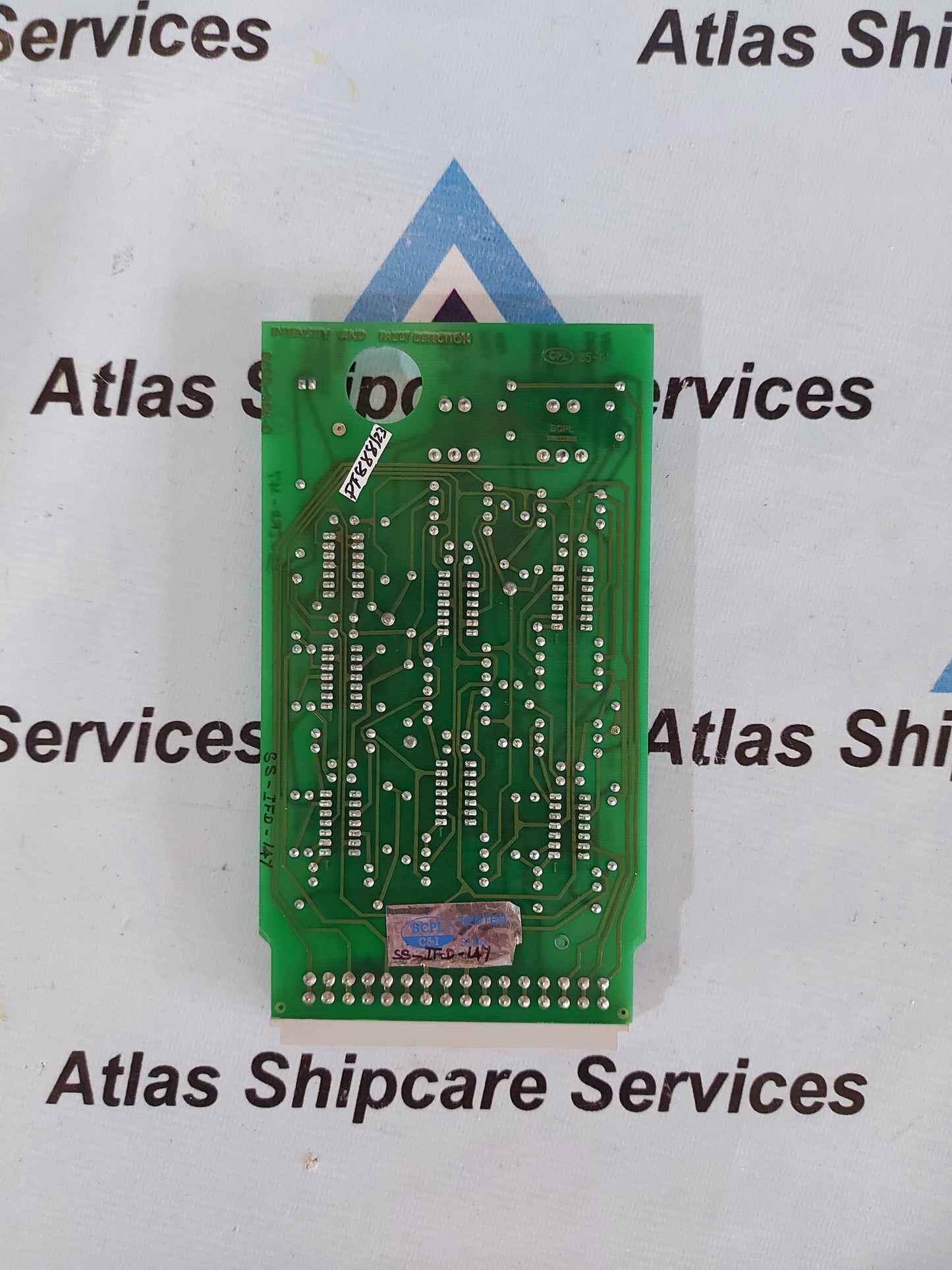 ALSTOM D-984-0578 INTENSITY AND FAULT DETECTION BOARD