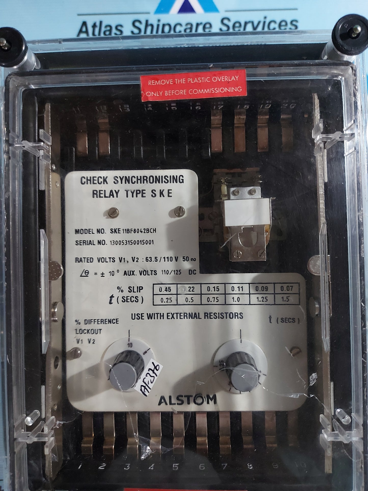 ALSTOM SKE11BF8042BCH CHECK SYNCHRONISING RELAY