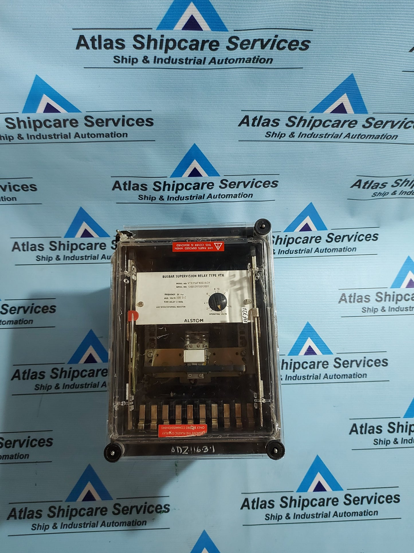 ALSTOM VTX31AF8003ACH BUSBAR SUPERVISION RELAY