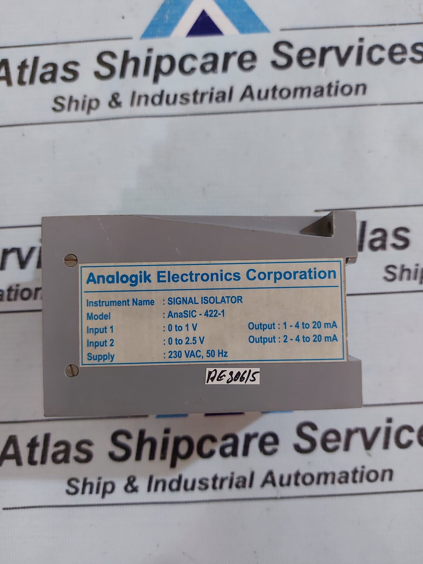 ANALOGIK ELECTRONICS AnaSIC-422-1 ANALOG SIGNAL ISOLATION CONVERTER