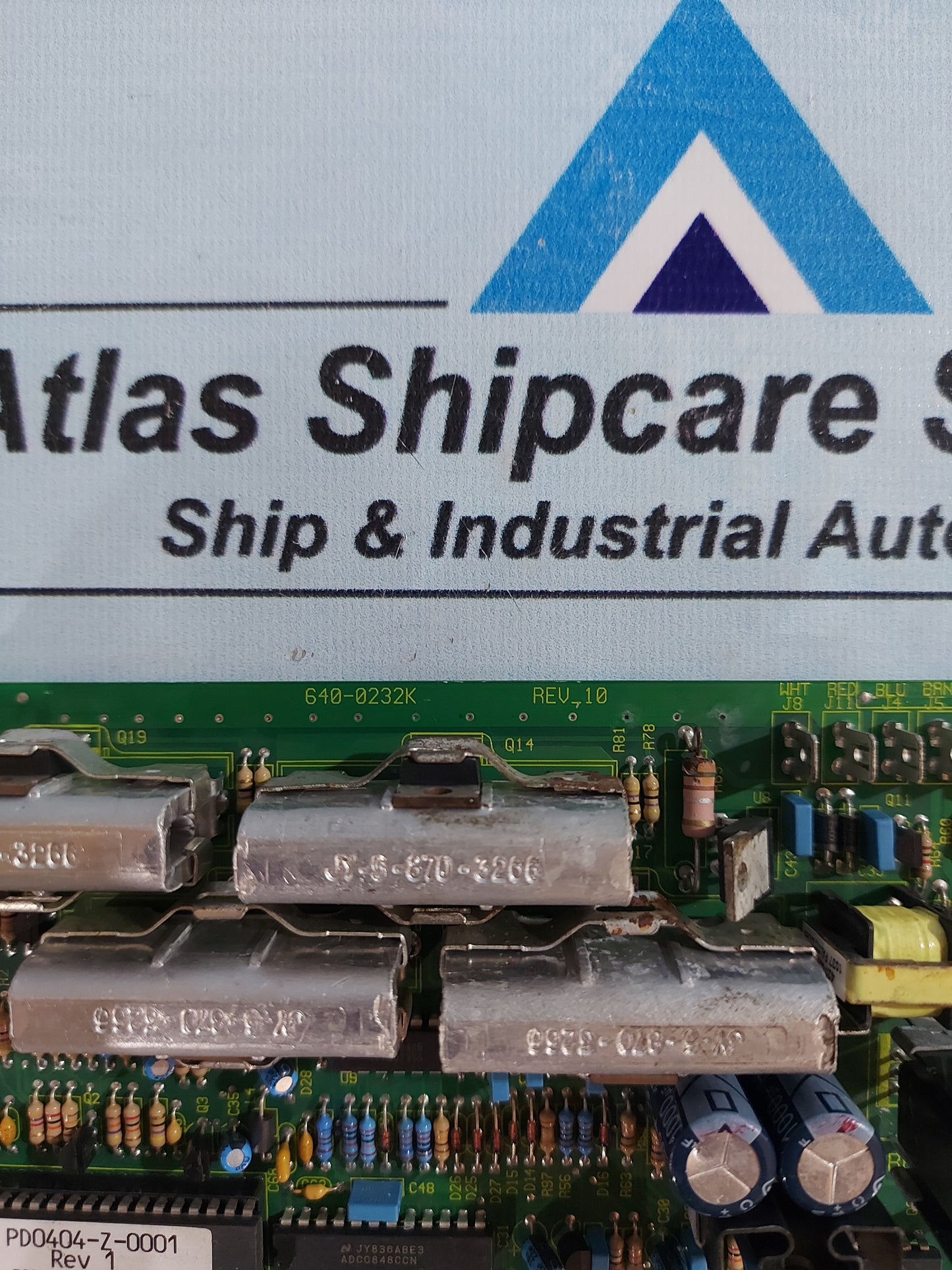 APC 640-0232K CIRCUIT BOARD REV.10