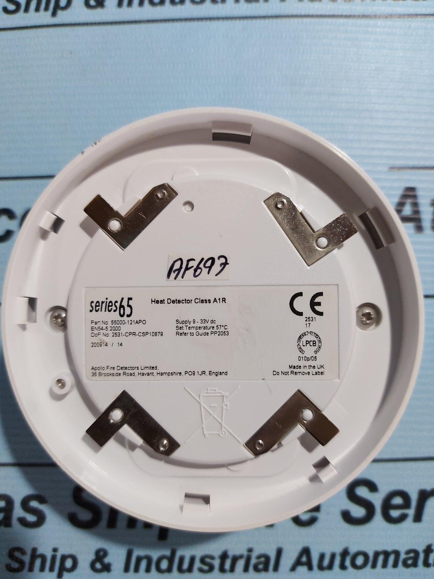 APOLLO 55000-121APO SERIES 65 HEAT DETECTOR