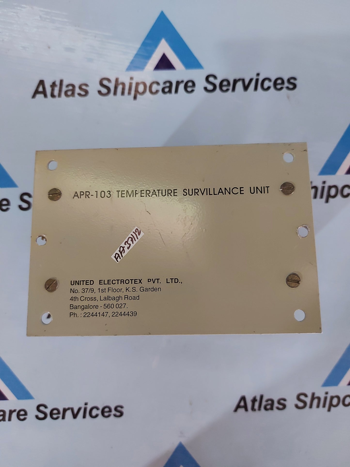 APR ELECTRONICS APR-103 TEMPERATURE SURVEILLANCE UNIT