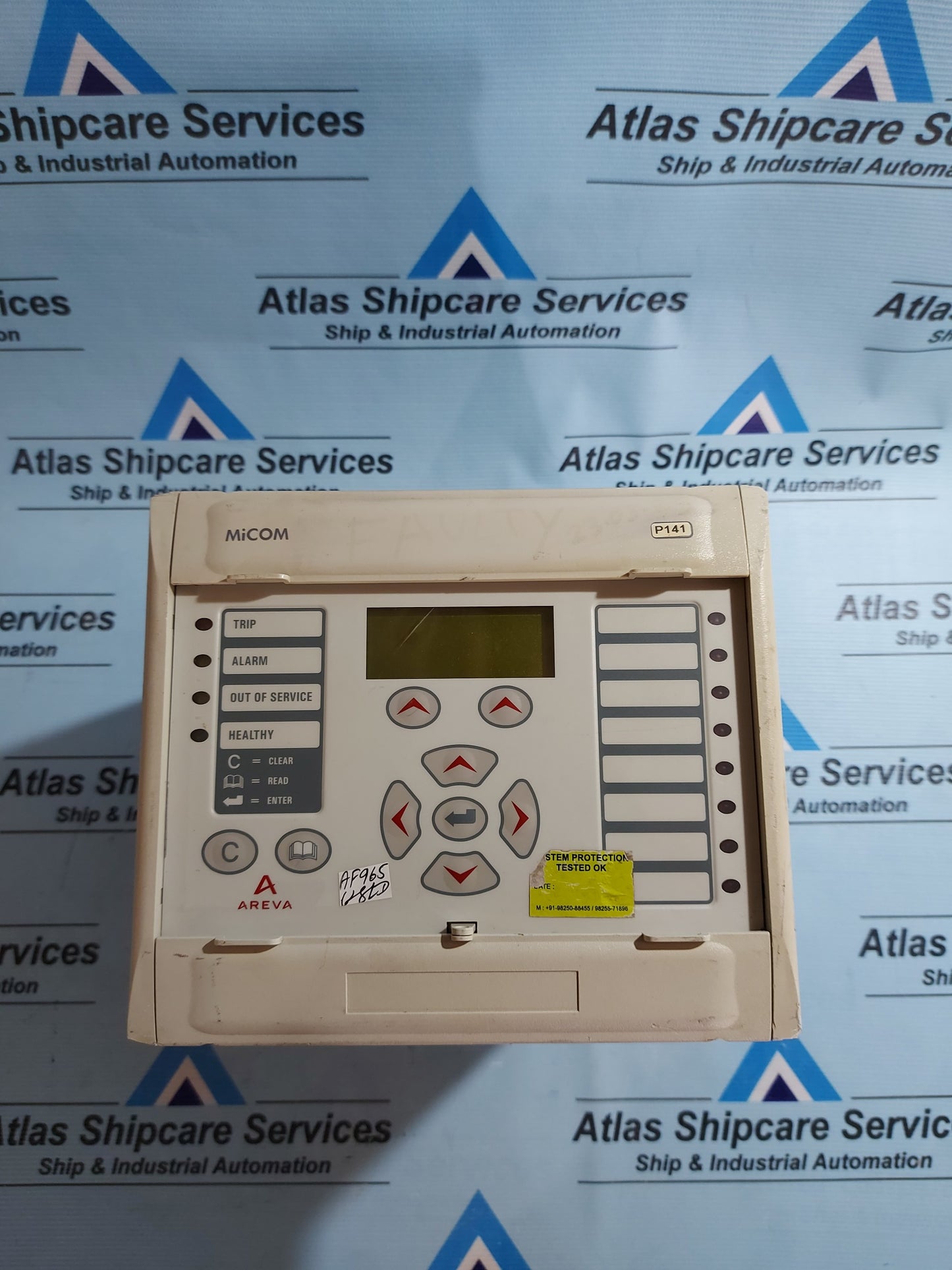 AREVA MICOM P141 NUMERICAL FEEDER PROTECTION RELAY P141216A6M0410J