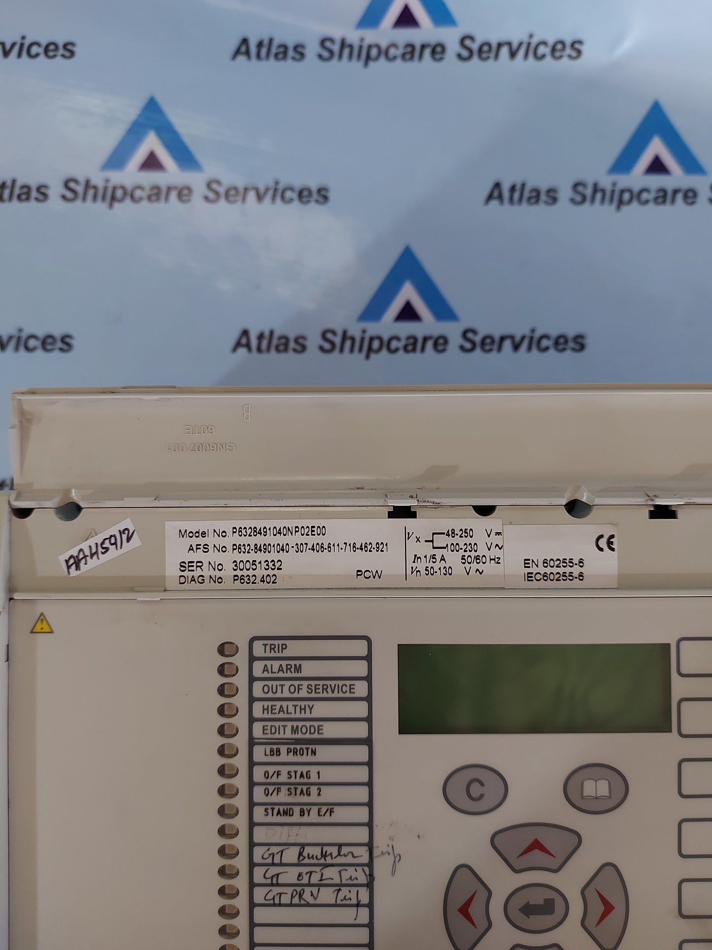 AREVA MICOM P632 NUMERICAL RELAY FOR TRANSFORMER PROTECTION RELAY