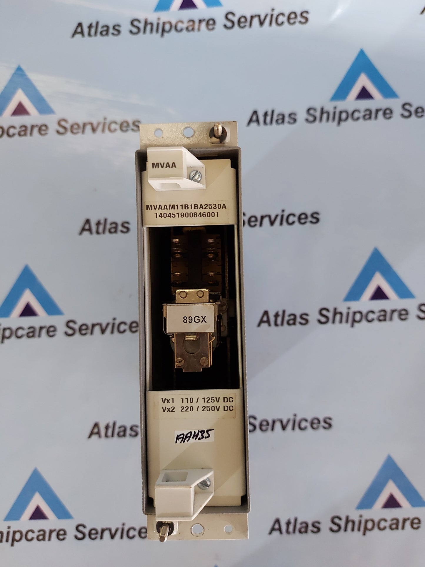 AREVA MVAA AUXILIARY RELAY MVAAM11B1BA2530A