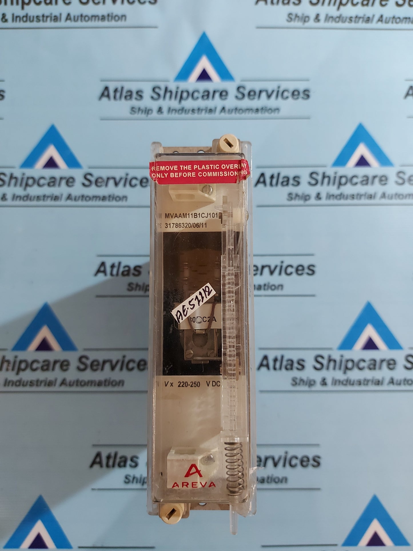 AREVA MVAAM AUXILIARY RELAY MVAAM11B1CJ1015A
