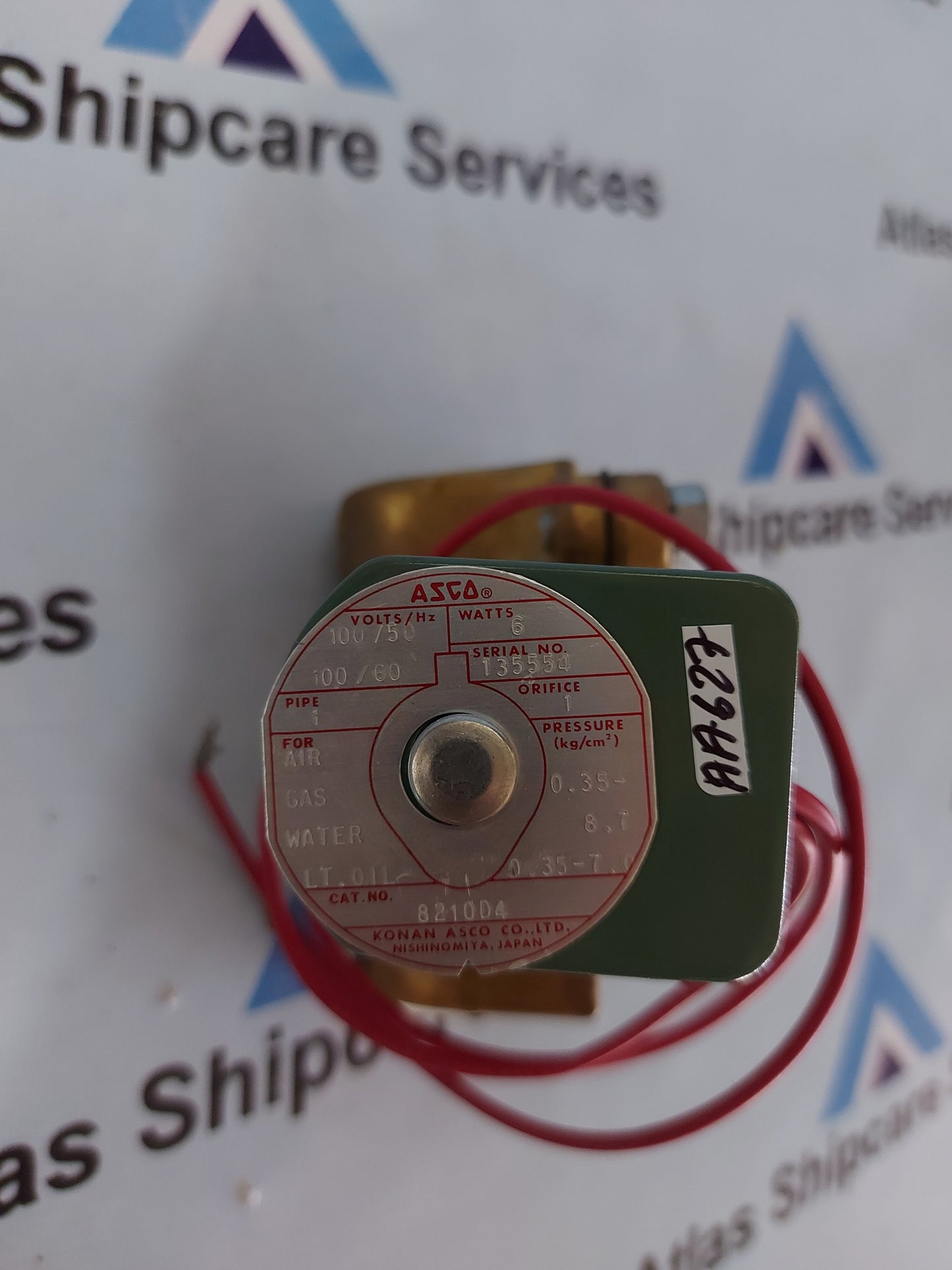 ASCO RED-HAT 8210D4 SOLENOID VALVE