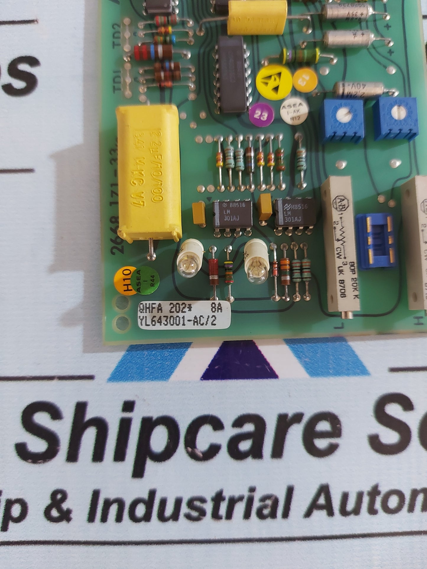 ASEA 2668 171-33/3 CIRCUIT BOARD