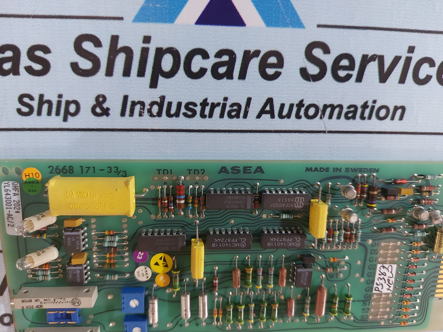 ASEA 2668 171-33/3 CIRCUIT BOARD