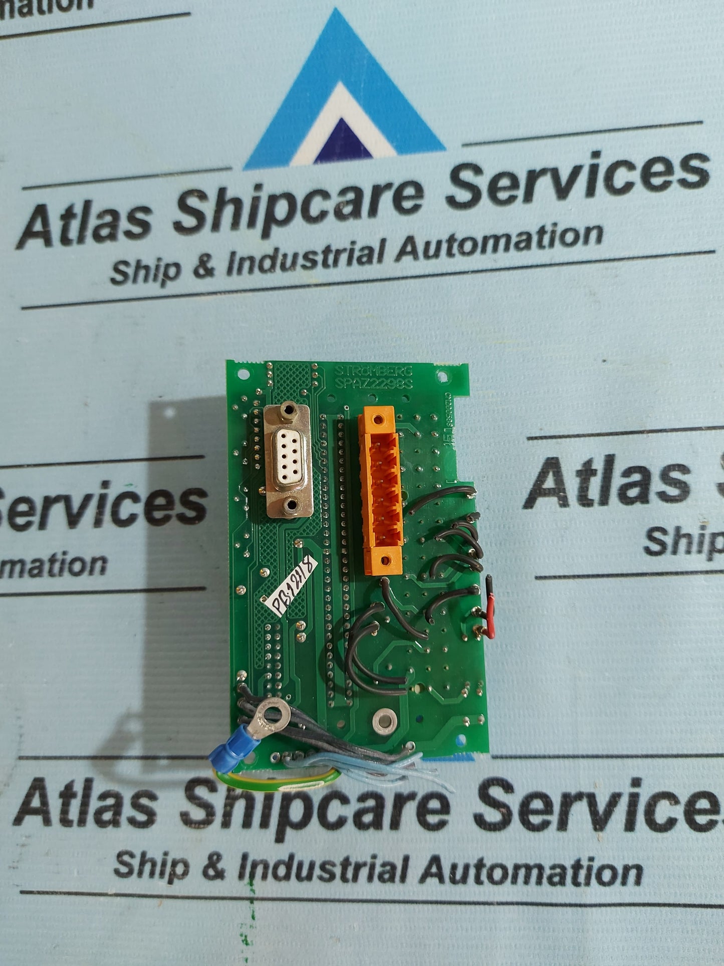 ASEA BROWN BOVERI STROMBERG SPAZ2298S PC CONNECTOR BOARD