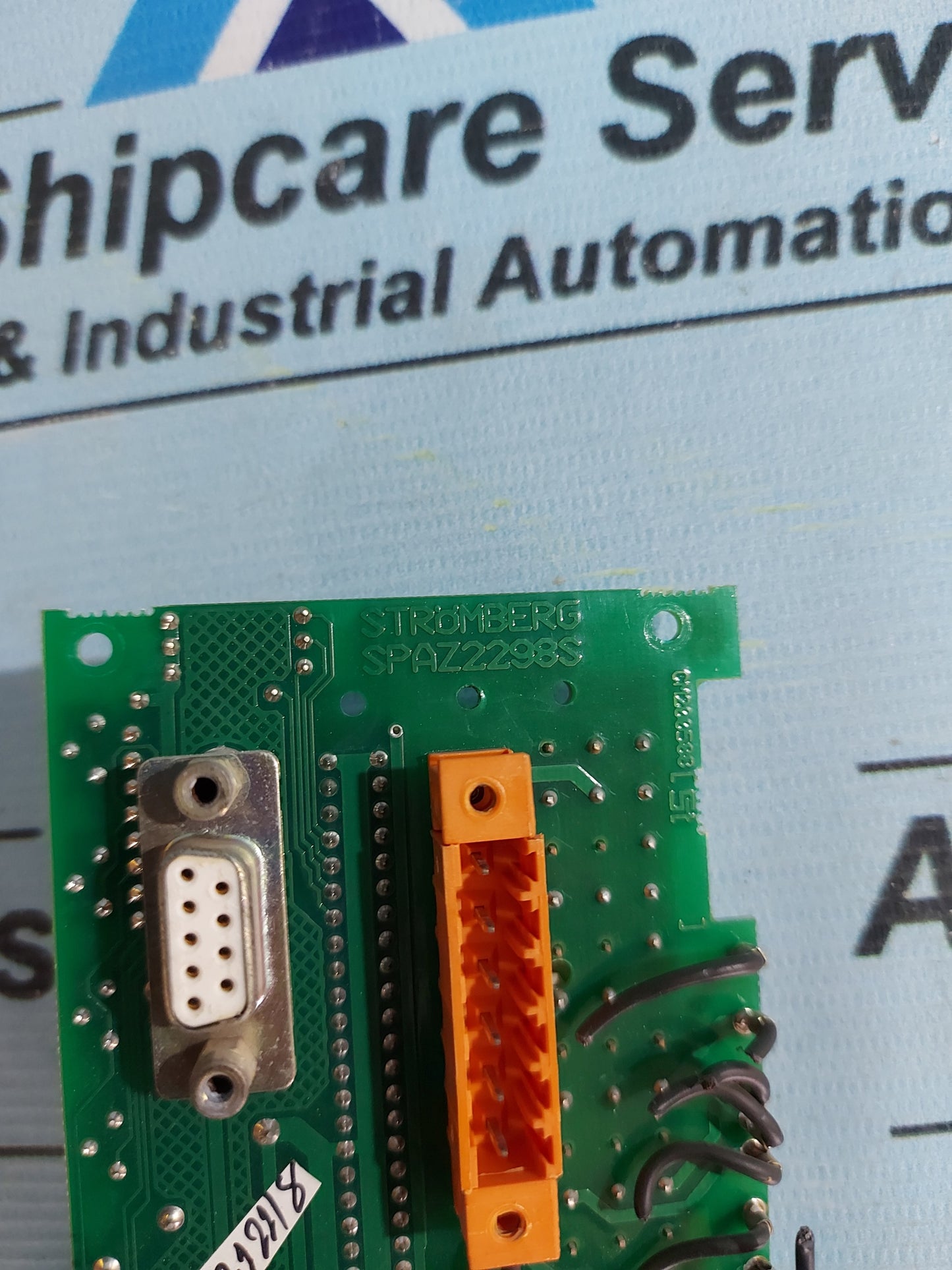 ASEA BROWN BOVERI STROMBERG SPAZ2298S PC CONNECTOR BOARD