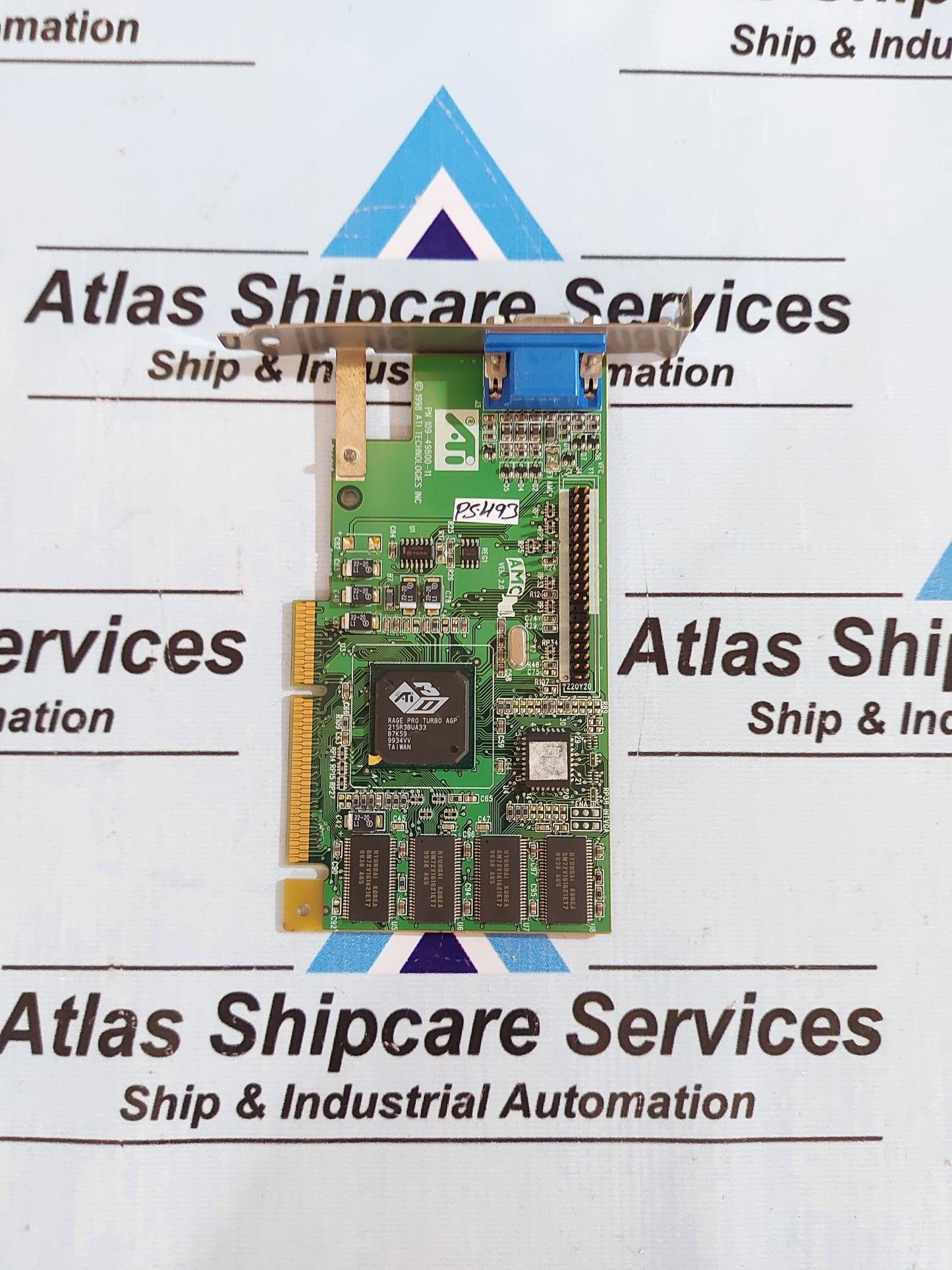 ATI 109-49800-11 RAGE PRO TURBO AGE 8MB VIDEO GRAPHICS CARD