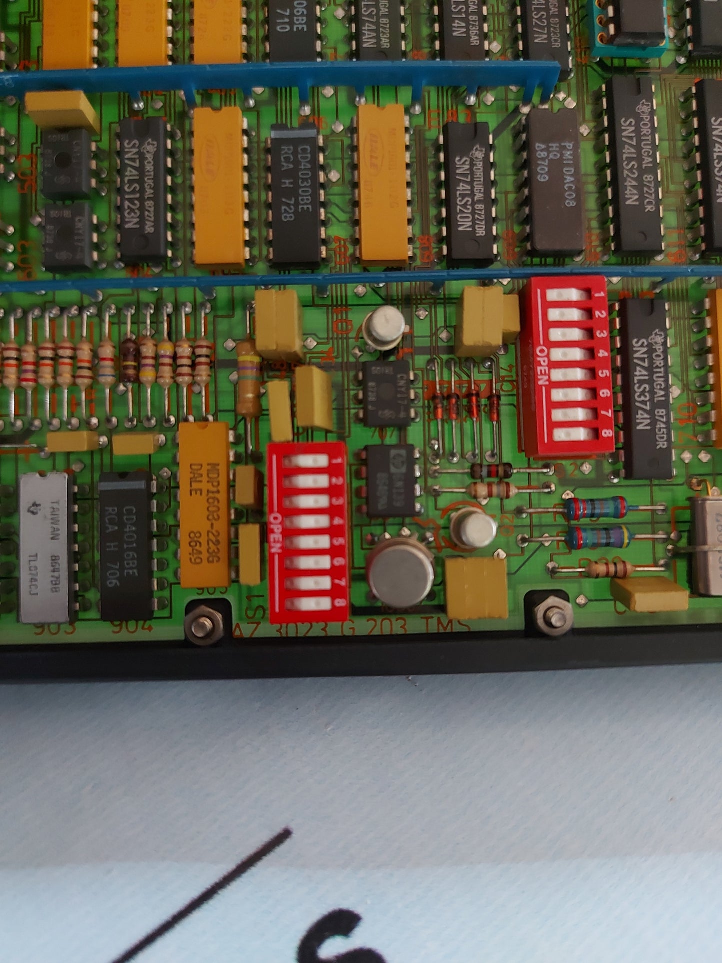 ATLAS AZ 3023 G 203 TMS PCB CARD GE 6011 G 217