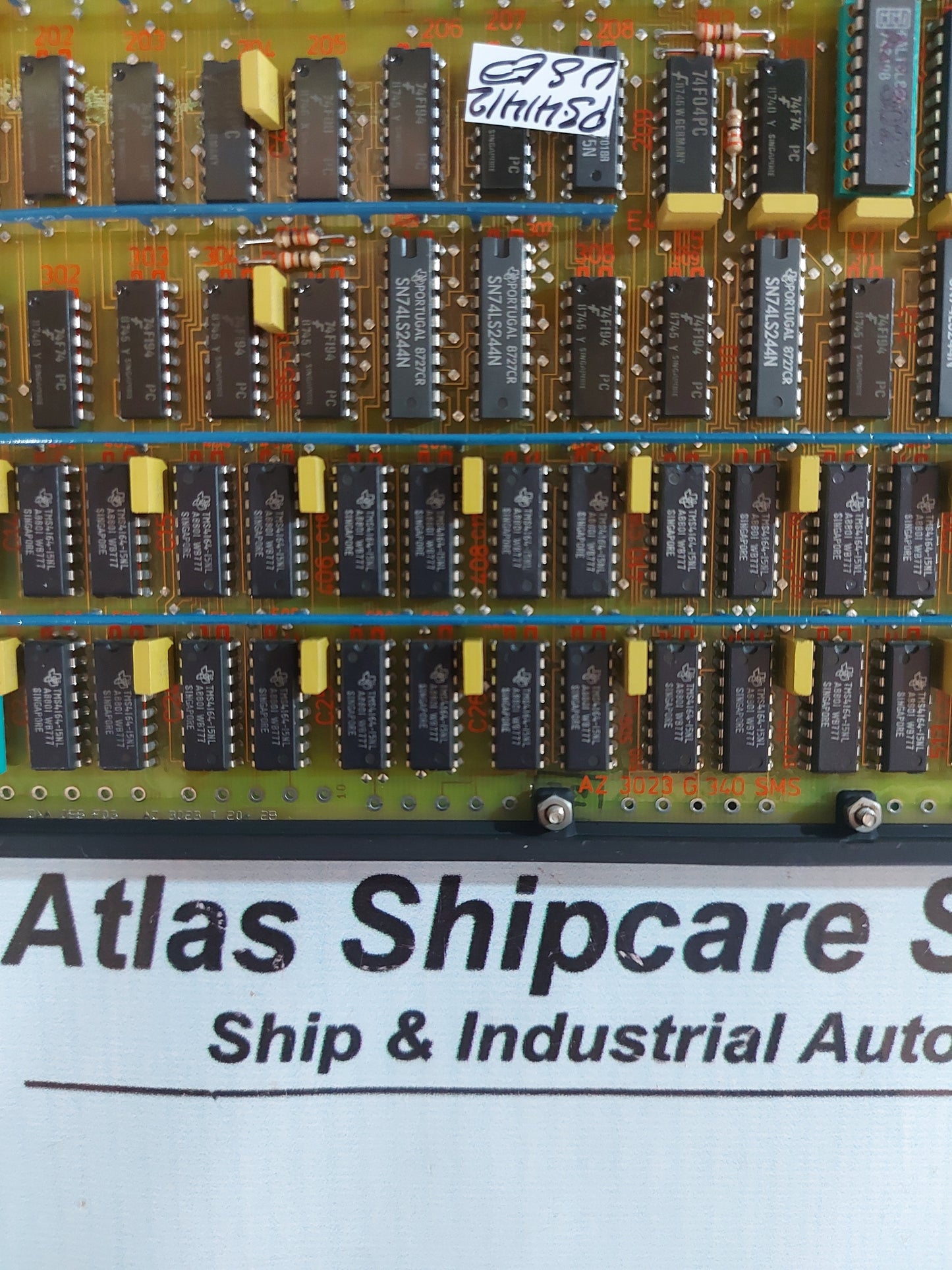 ATLAS AZ 3023 G 340 SMS BOARD GE 6011 G 2018